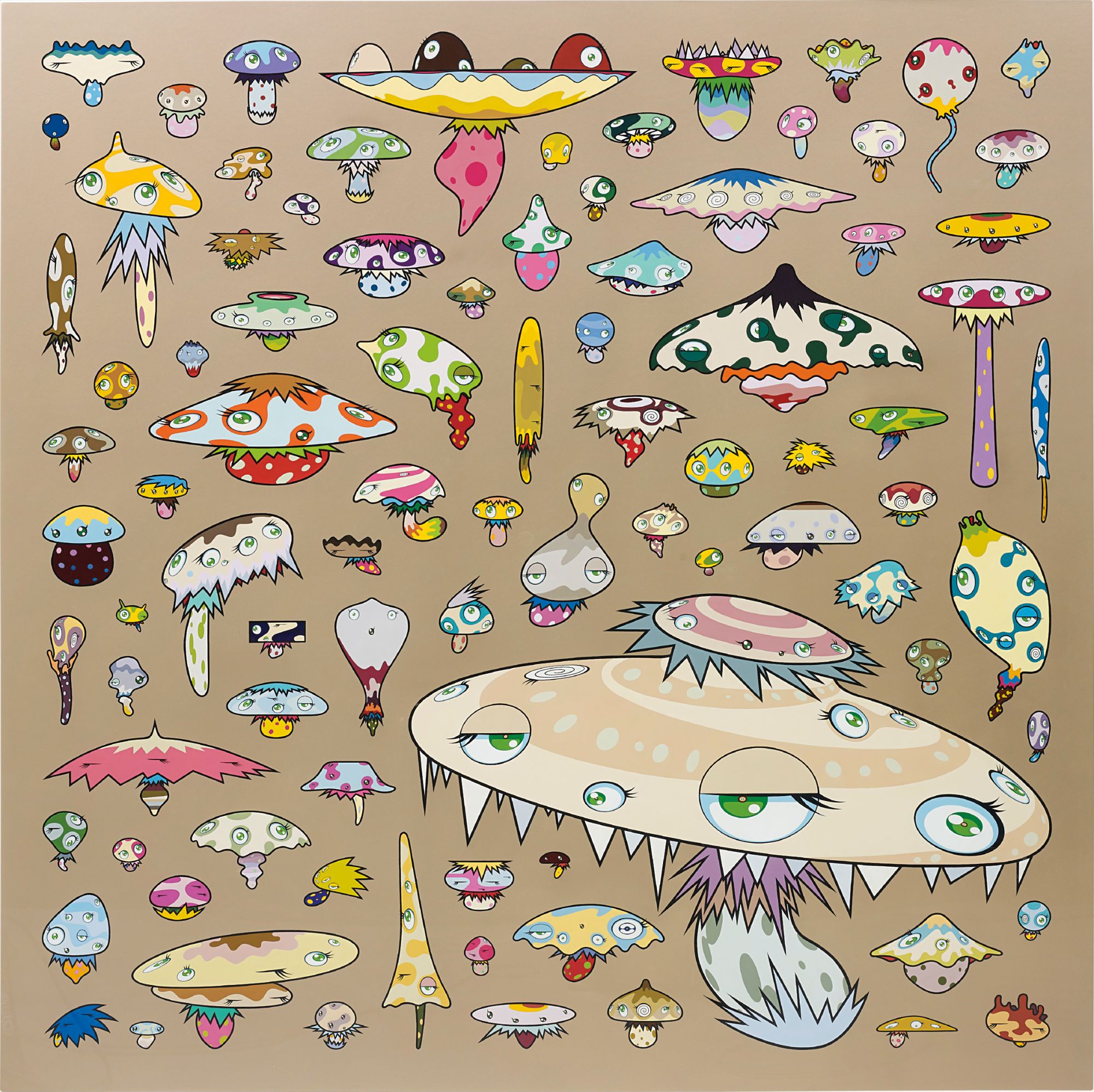Takashi Murakami — Army of Mushrooms