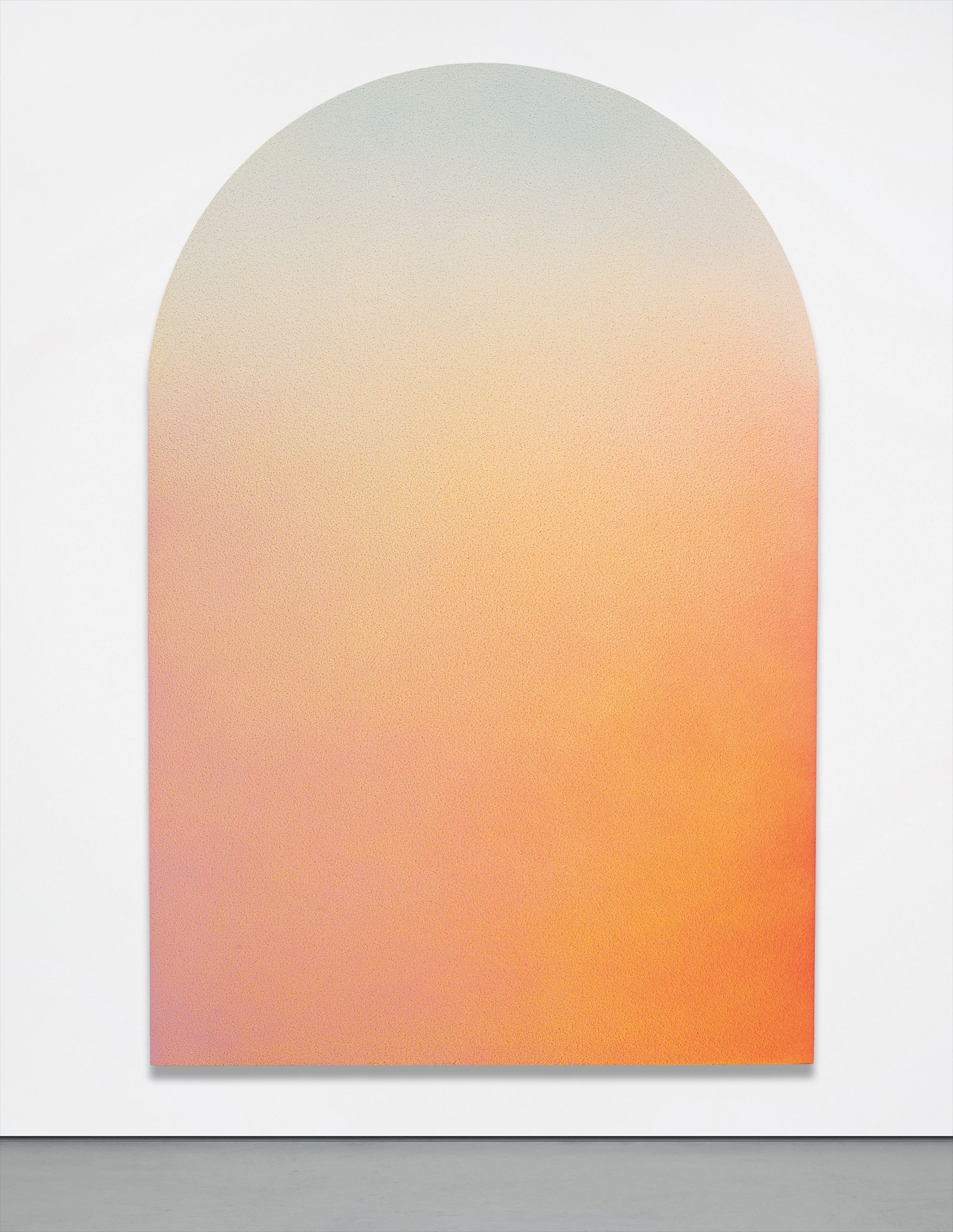 Alex Israel — Alex Israel makes images, objects and experiences that balance an elevated, almost debased rush of visual pleasure with a scalpel-like intellectual sharpness. Like Los Angeles, the artist’s home and—in many ways his most fertile medium—his works find their depth in the seamlessness of their surface and the artifices that construct them and which they in turn deconstruct.  It is clear that the artist, one of the most important voices of his generation, is able to instrumentalize our star-filled and wide-eyed Hollywood dreams and collective memories within a specific lineage of post-war American painting and conceptual, intellectually driven art making.