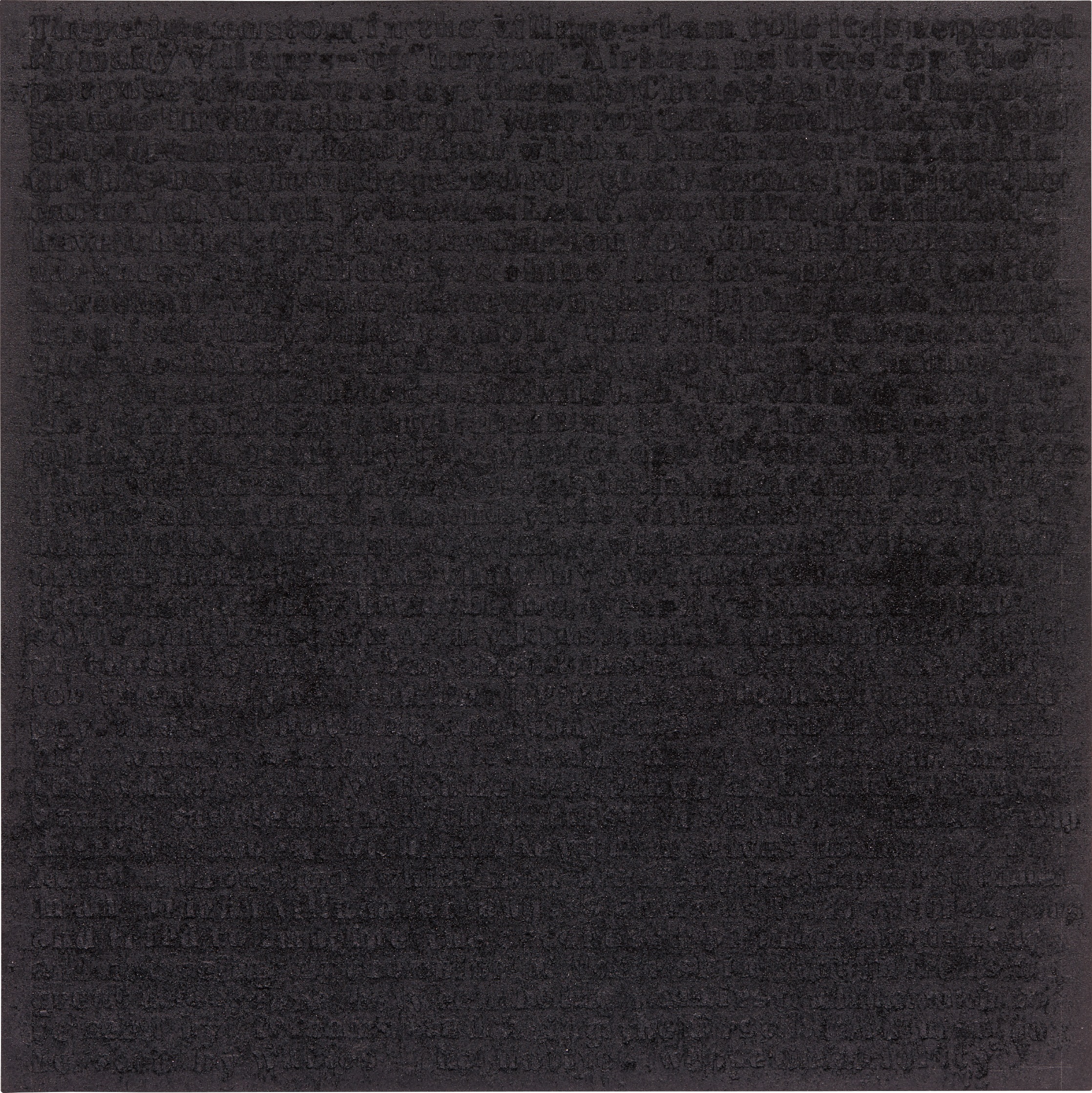 Glenn Ligon — Stranger #55