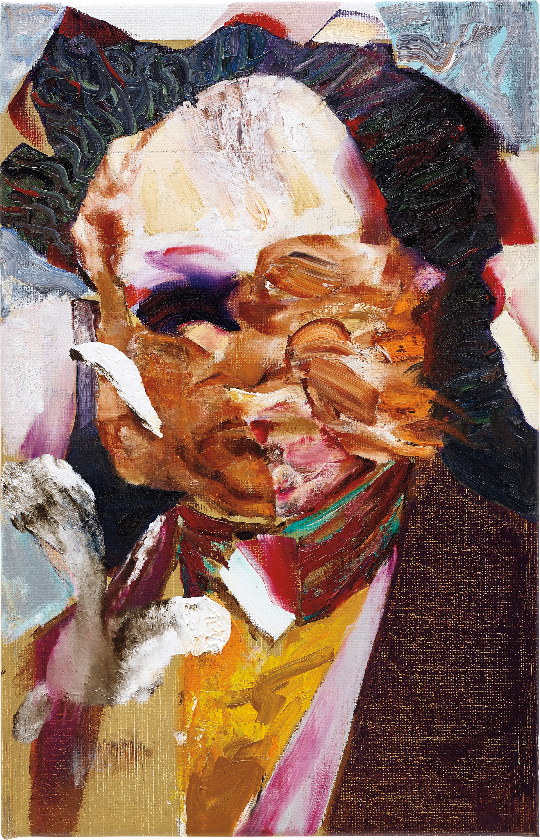 Adrian Ghenie — Charles Darwin as a Young Man