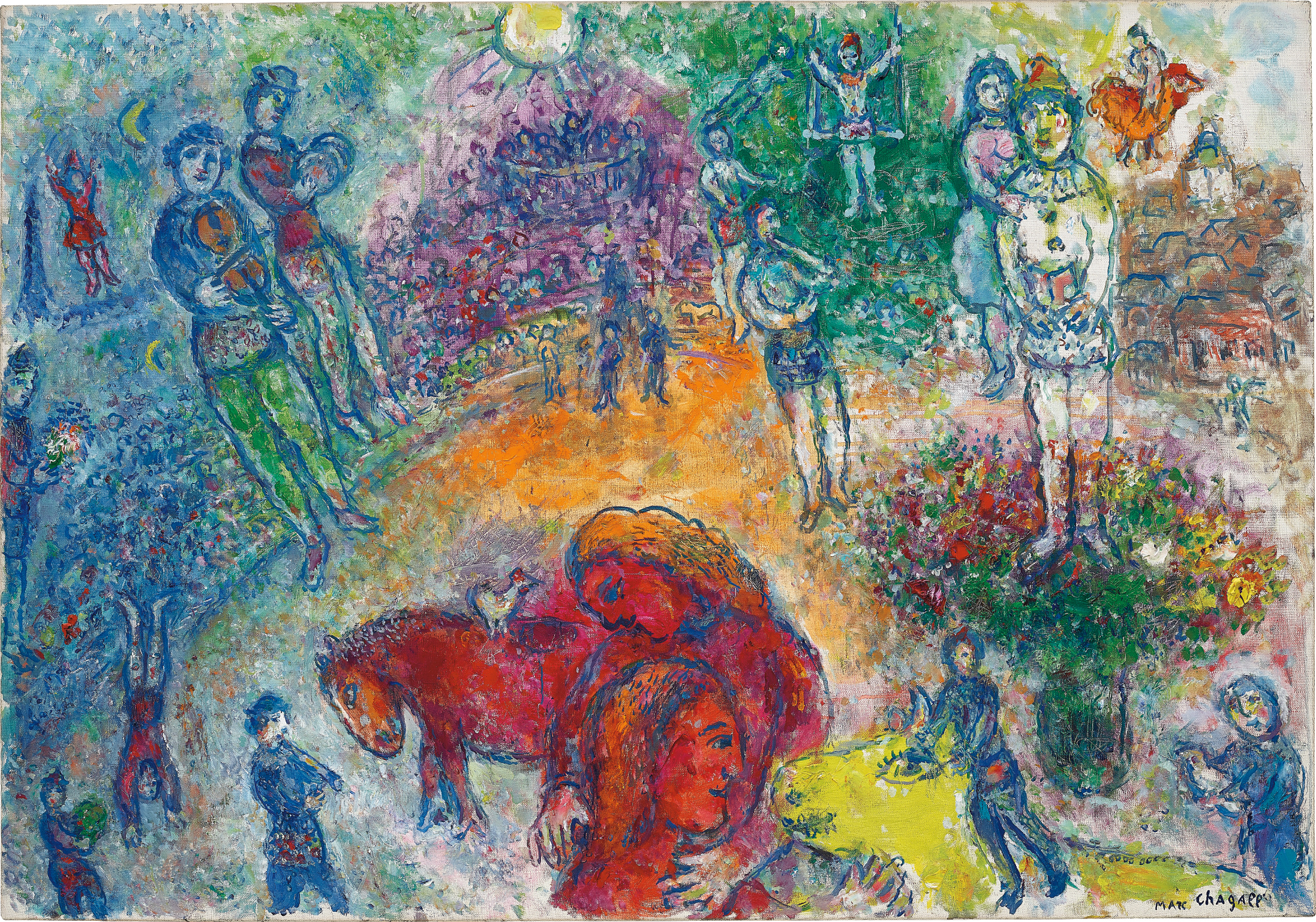 Marc Chagall — La joie au cirque