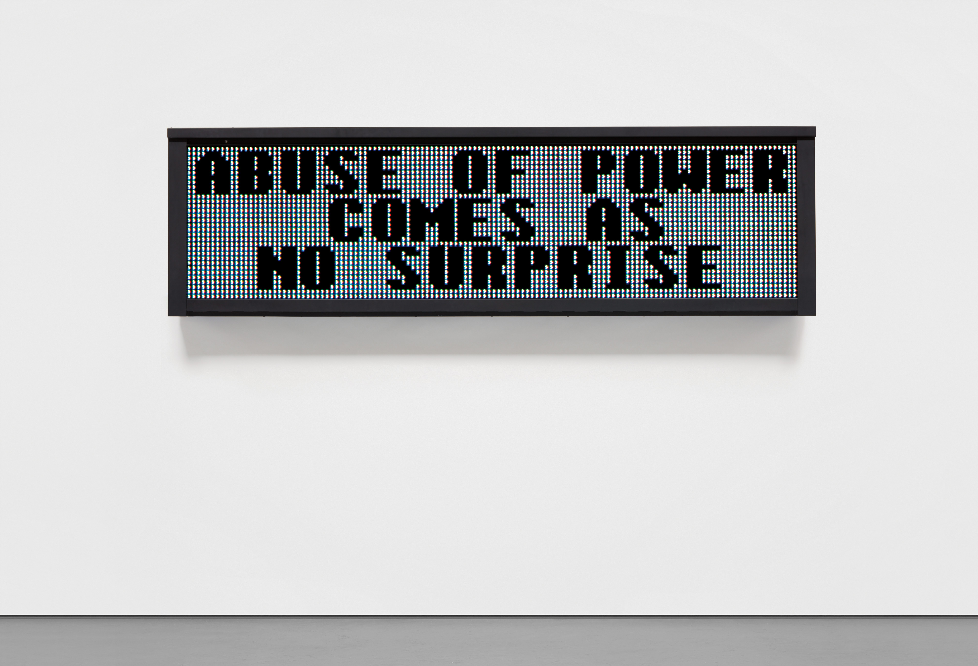 Jenny Holzer — Truisms: UNEX sign