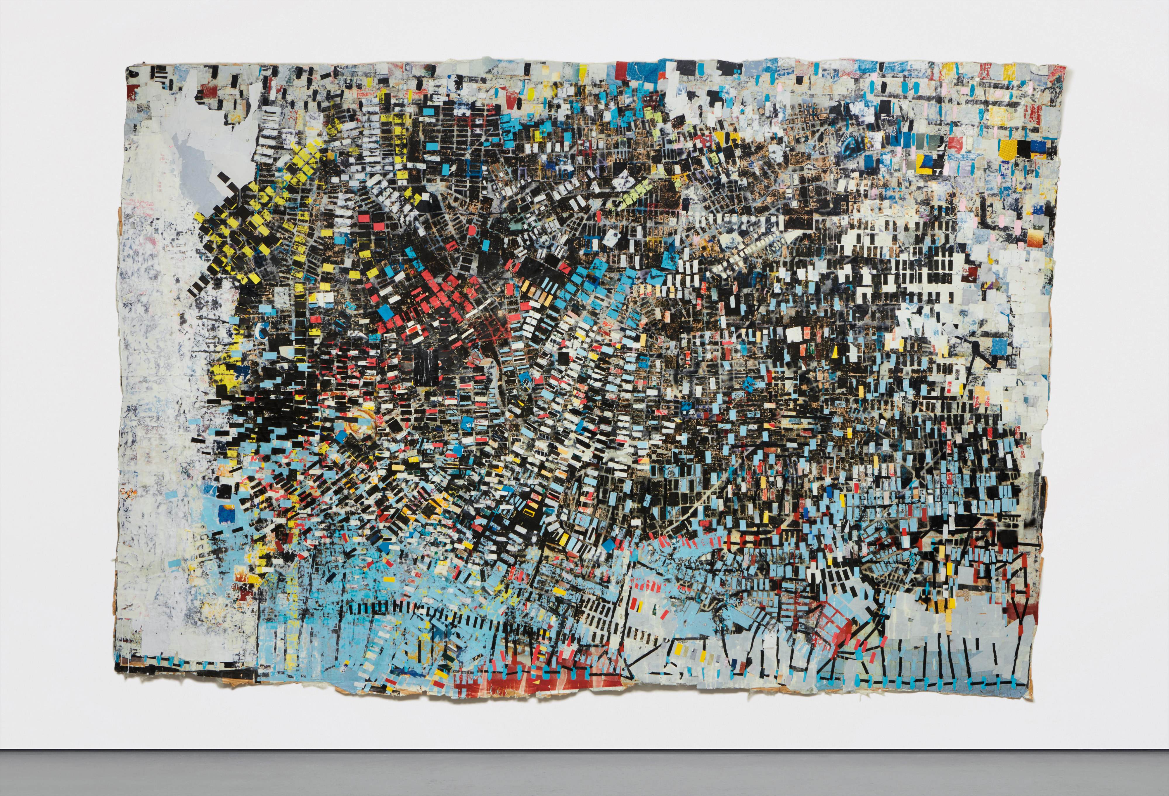 Mark Bradford — “I am an artist that paints with paper.” – Mark Bradford