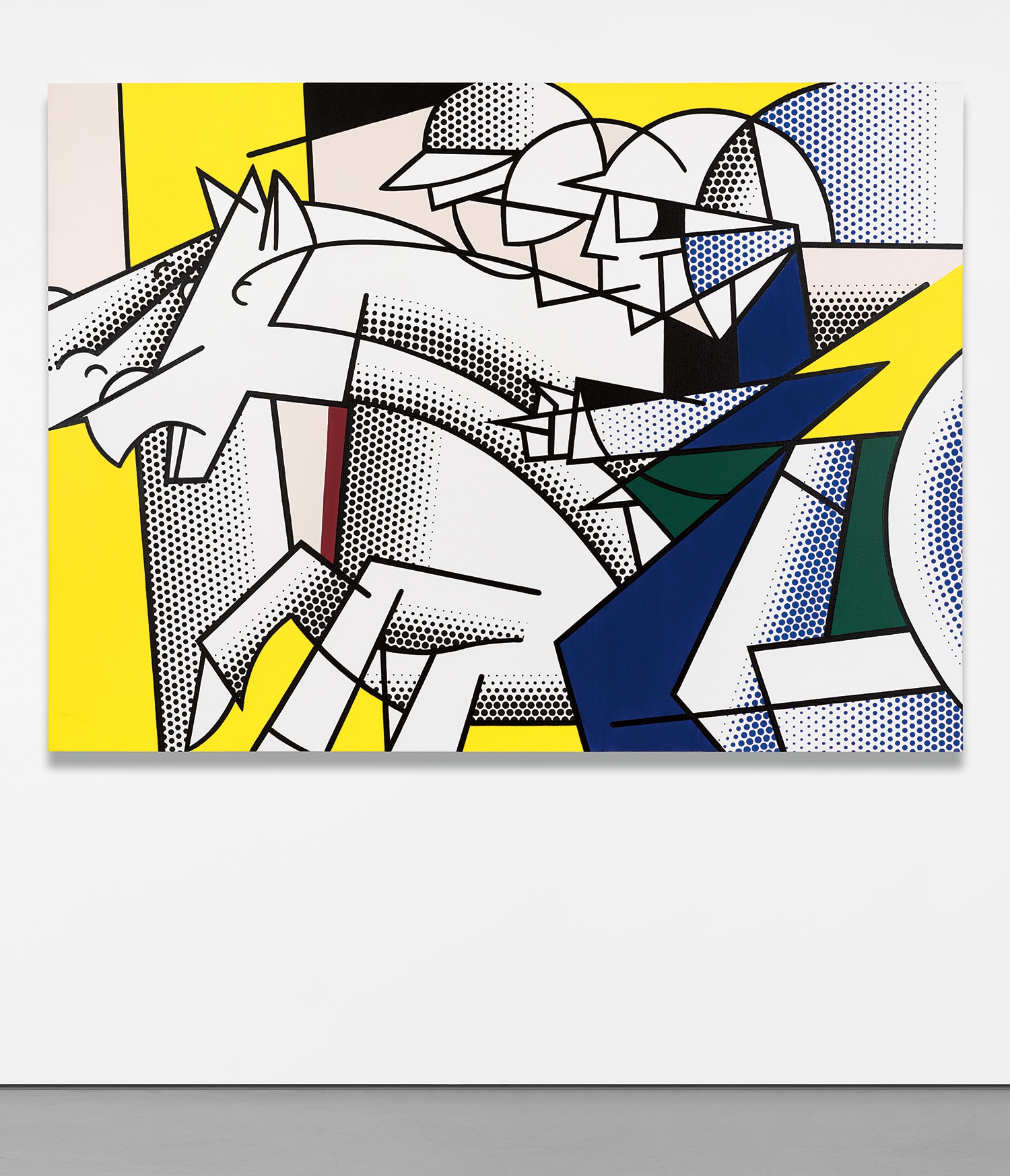 Roy Lichtenstein — Horse and Rider