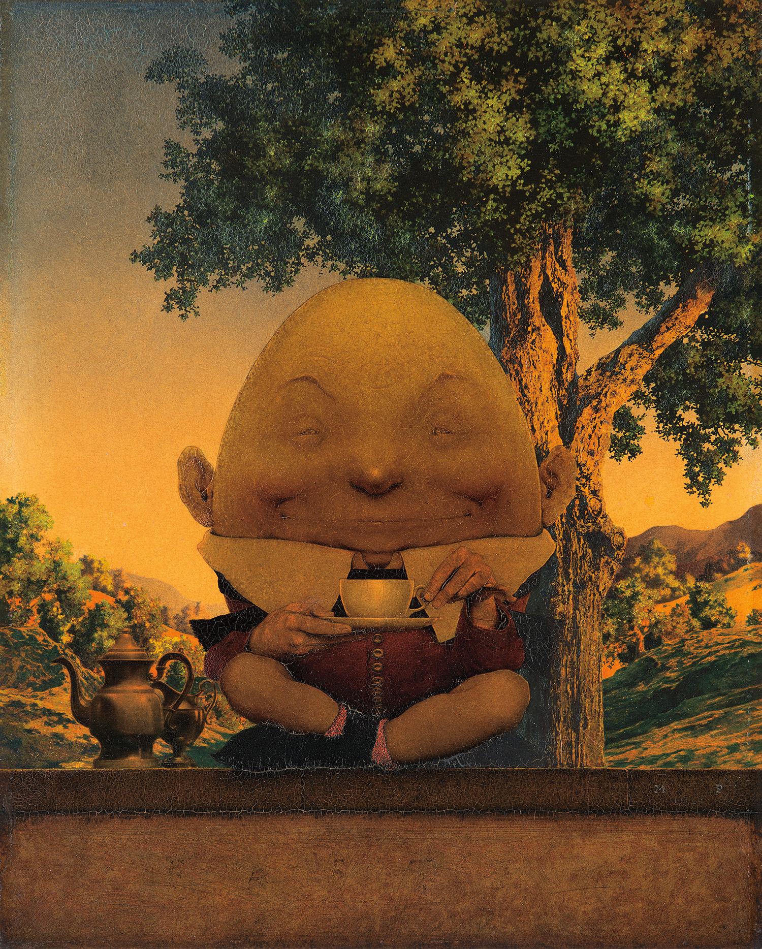 Maxfield Parrish — Humpty Dumpty