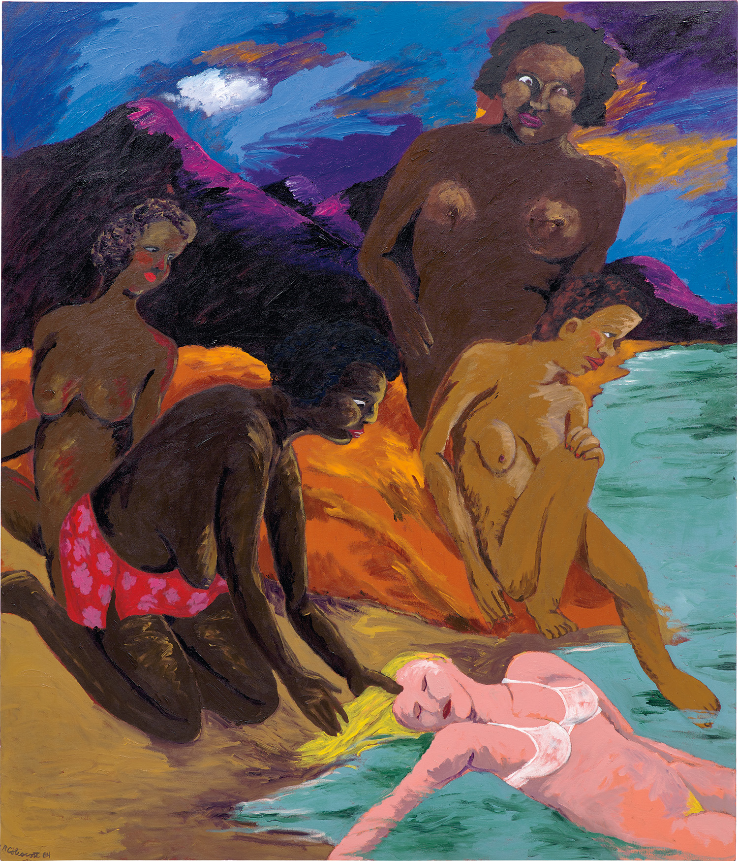 Robert Colescott — Gift of the Sea