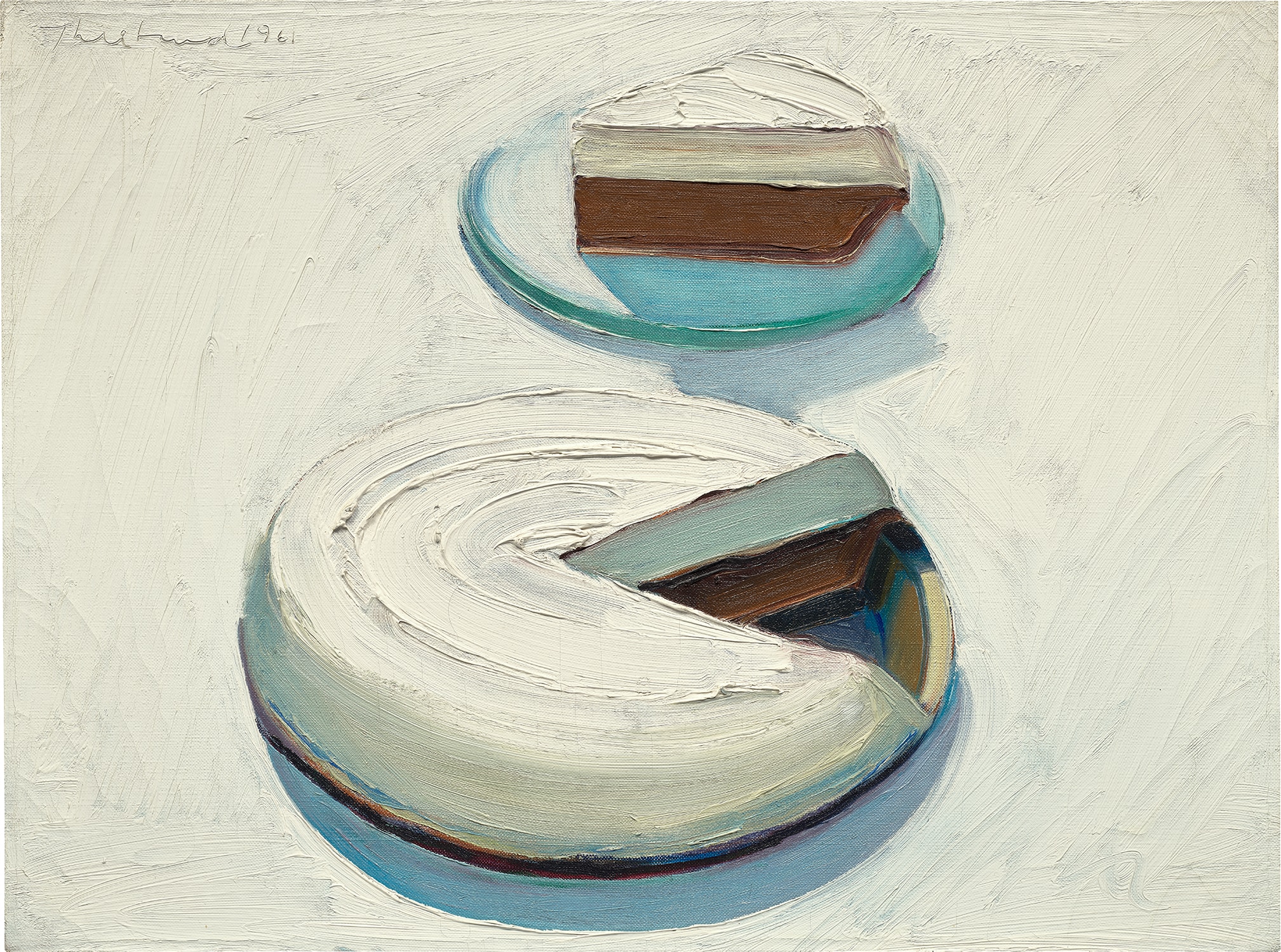 Wayne Thiebaud — Chocolate Merangue