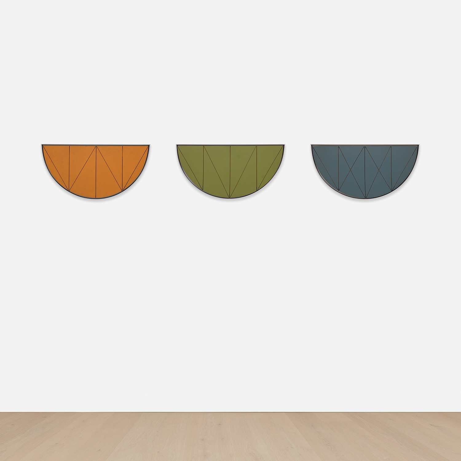 Robert Mangold — Three works: (i)