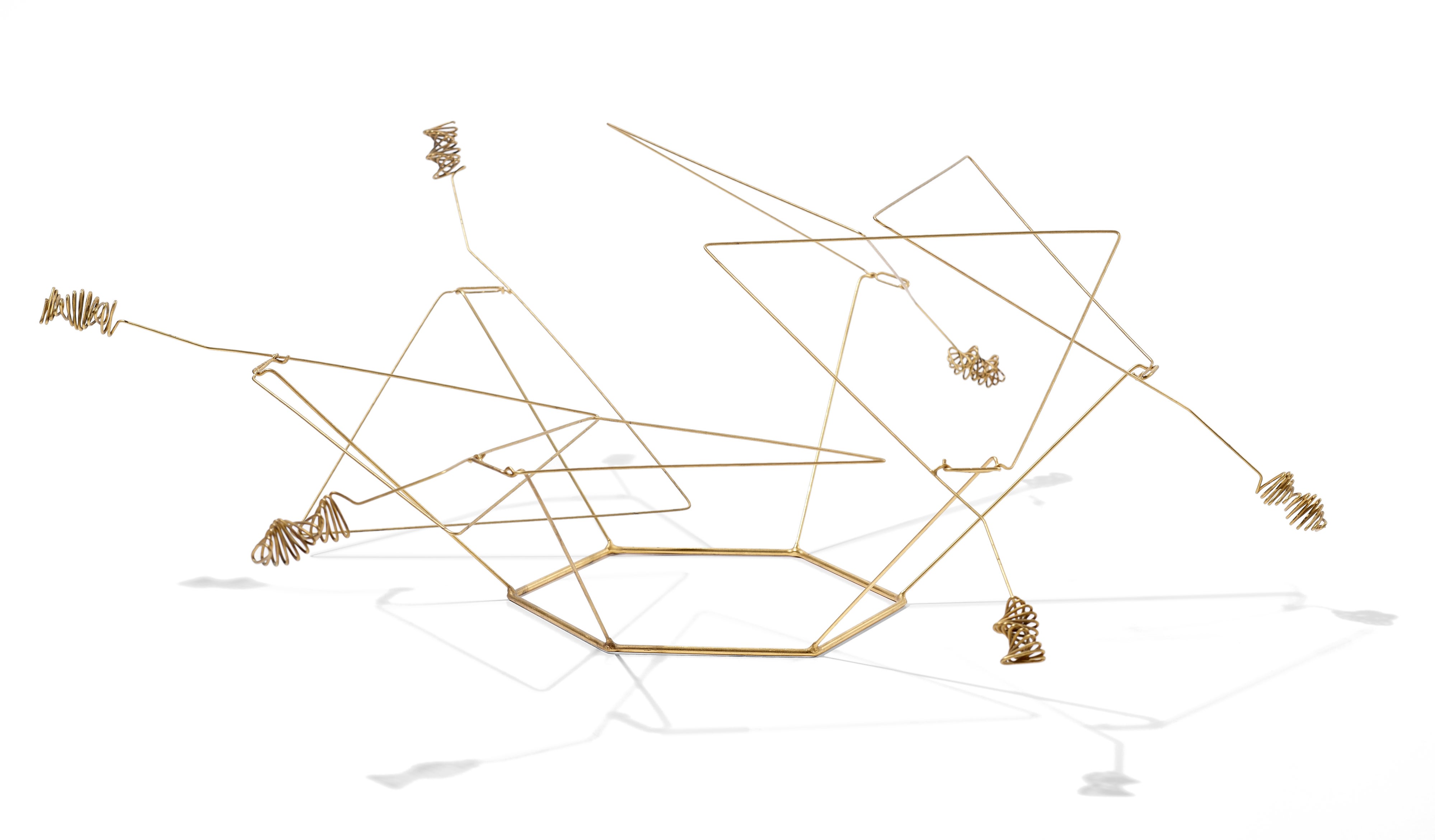 George Rickey — Six Triangles with Spirals Hexagon II