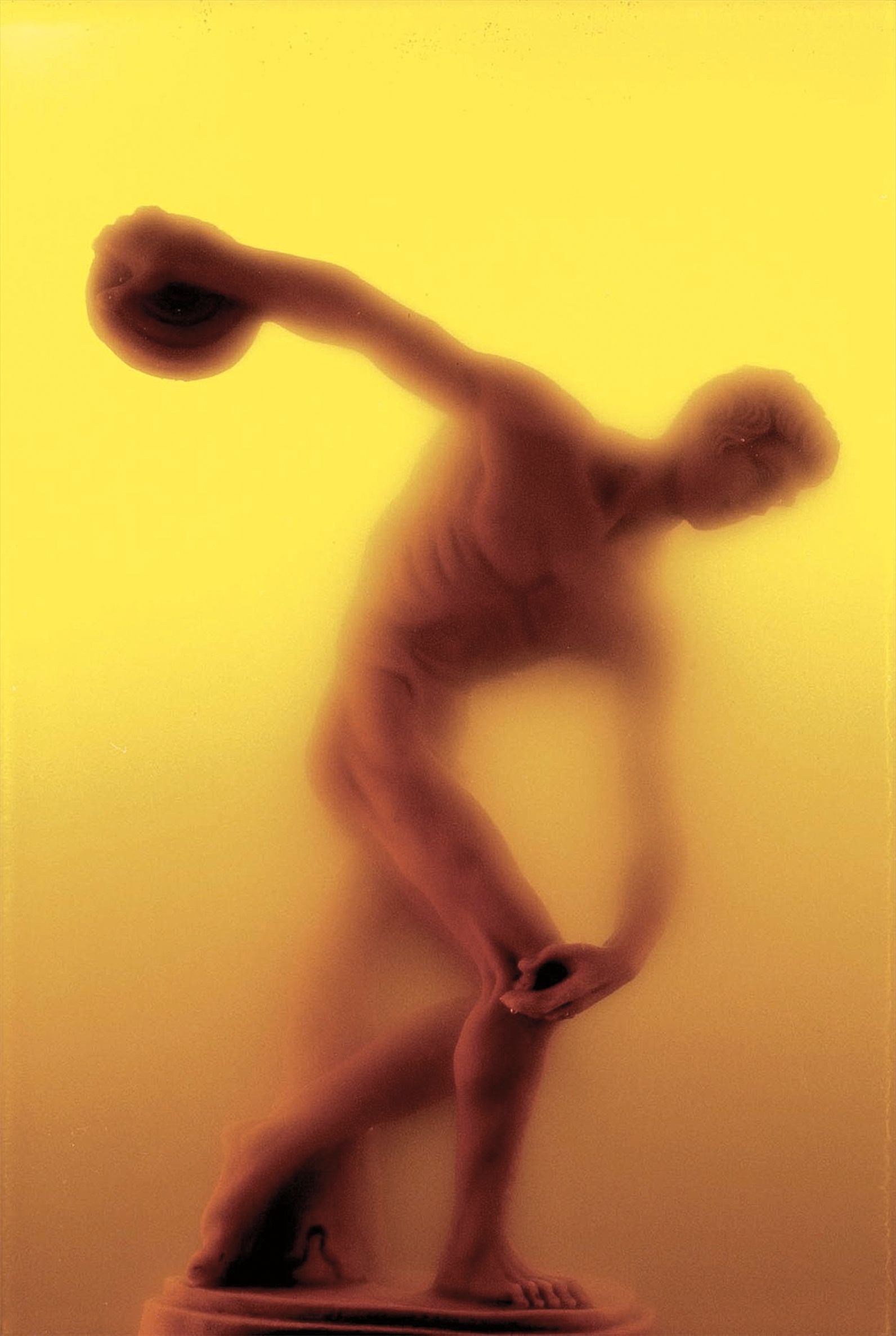 Andres Serrano — Discobolo from Piss Series