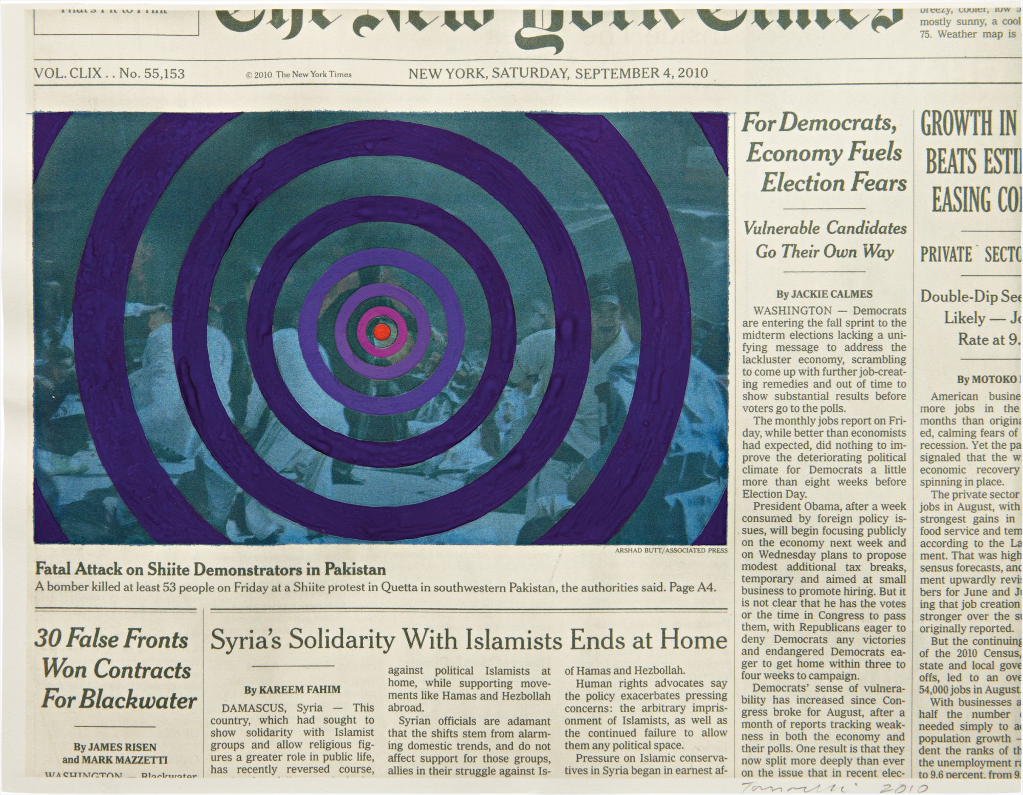 Fred Tomaselli — Sep. 4