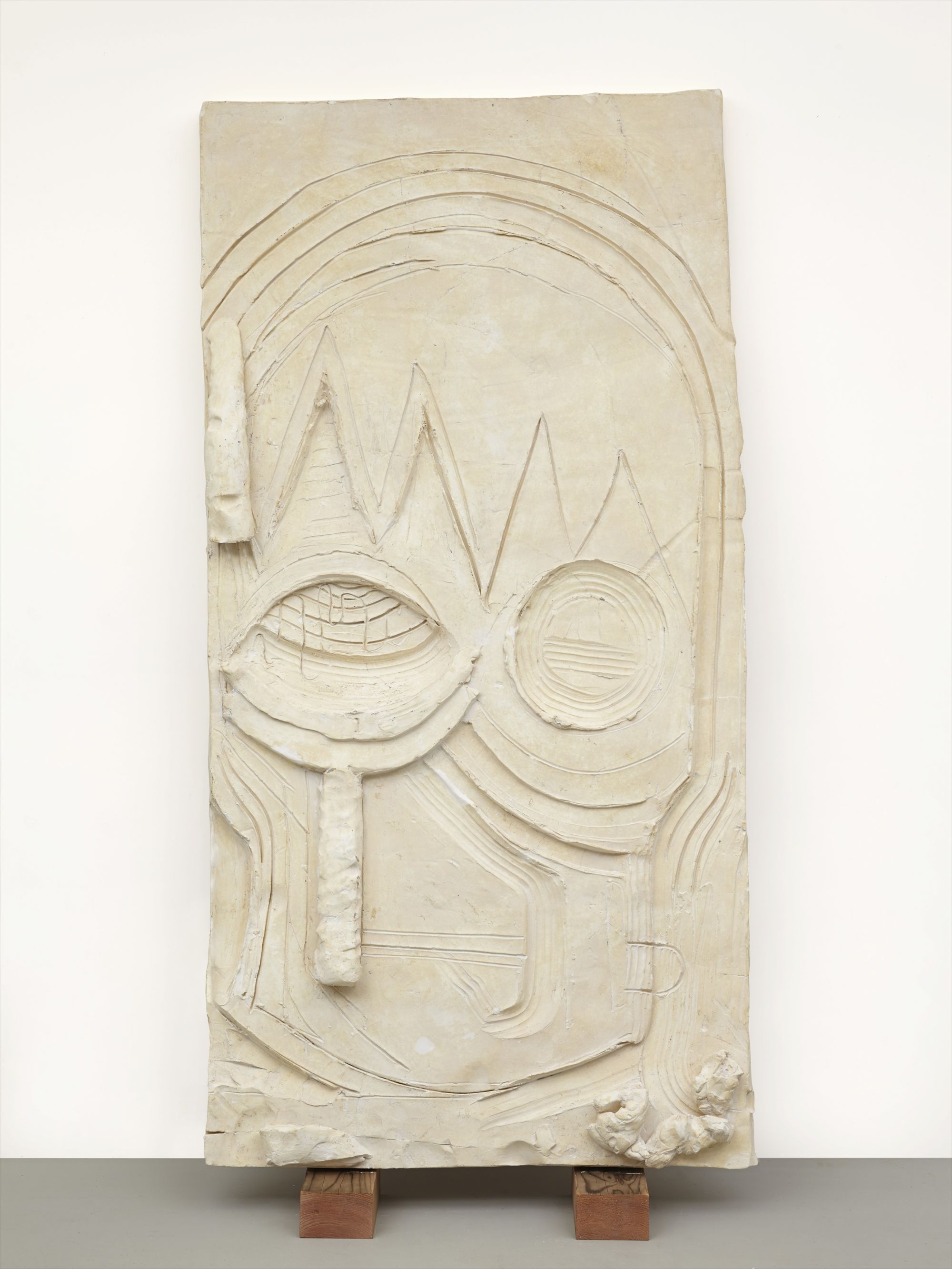 Thomas Houseago — Tuf-Cal, hemp, iron rebar