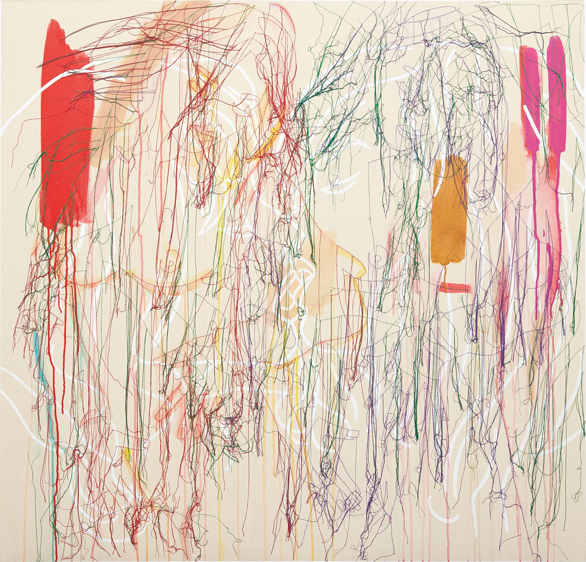 Ghada Amer — White Kiss
