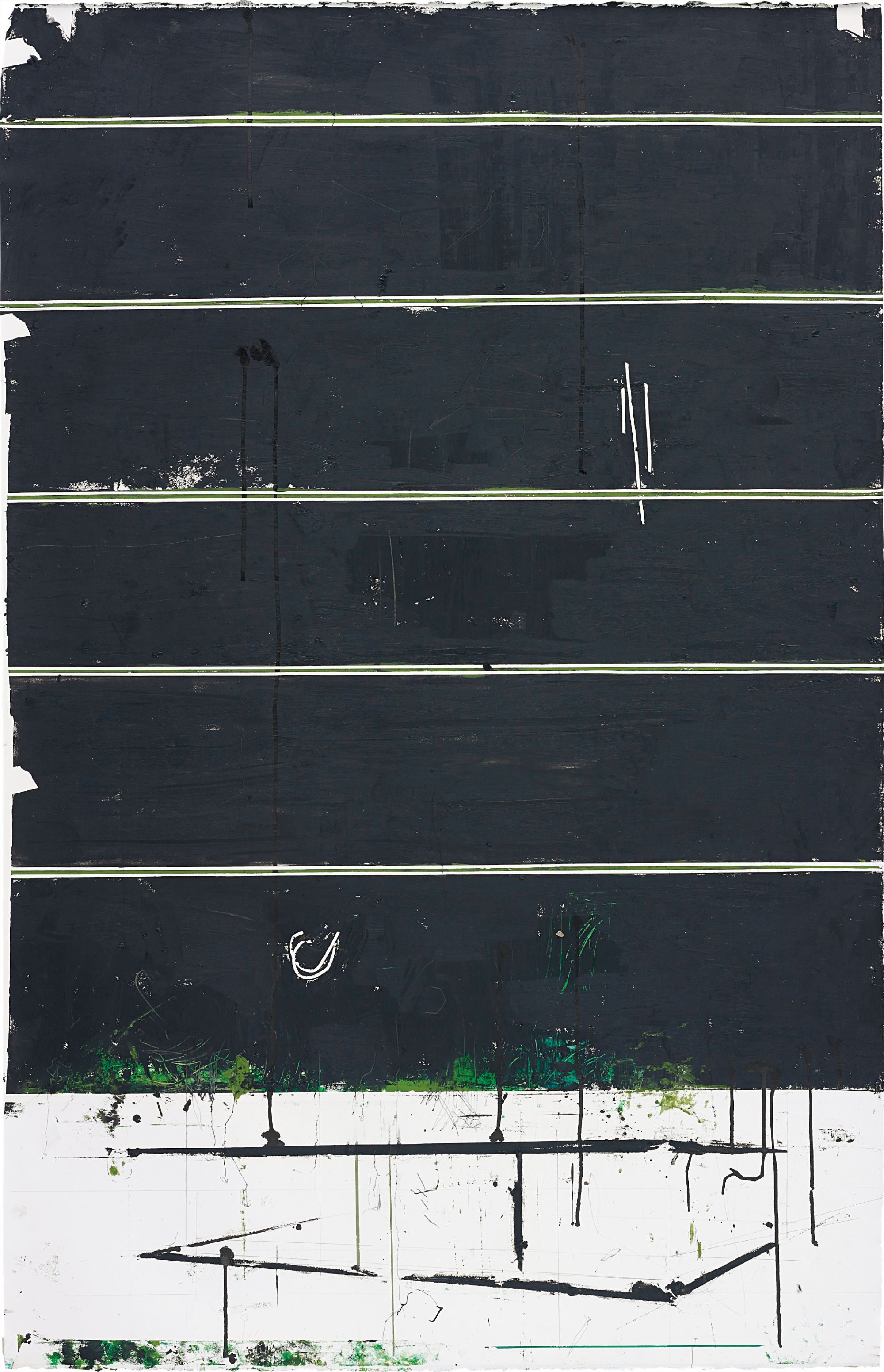 Jacob Kassay — "The surface of the work moves into attention and recedes from it, always oscillating. It often reminds me of the autofocus of a digital camera, which doesn’t know what to do with a silver painting’s surface when I’m trying to document the work. It goes in and out, unable to separate the painting’s present surroundings from the object itself." Jacob Kassay, 2013