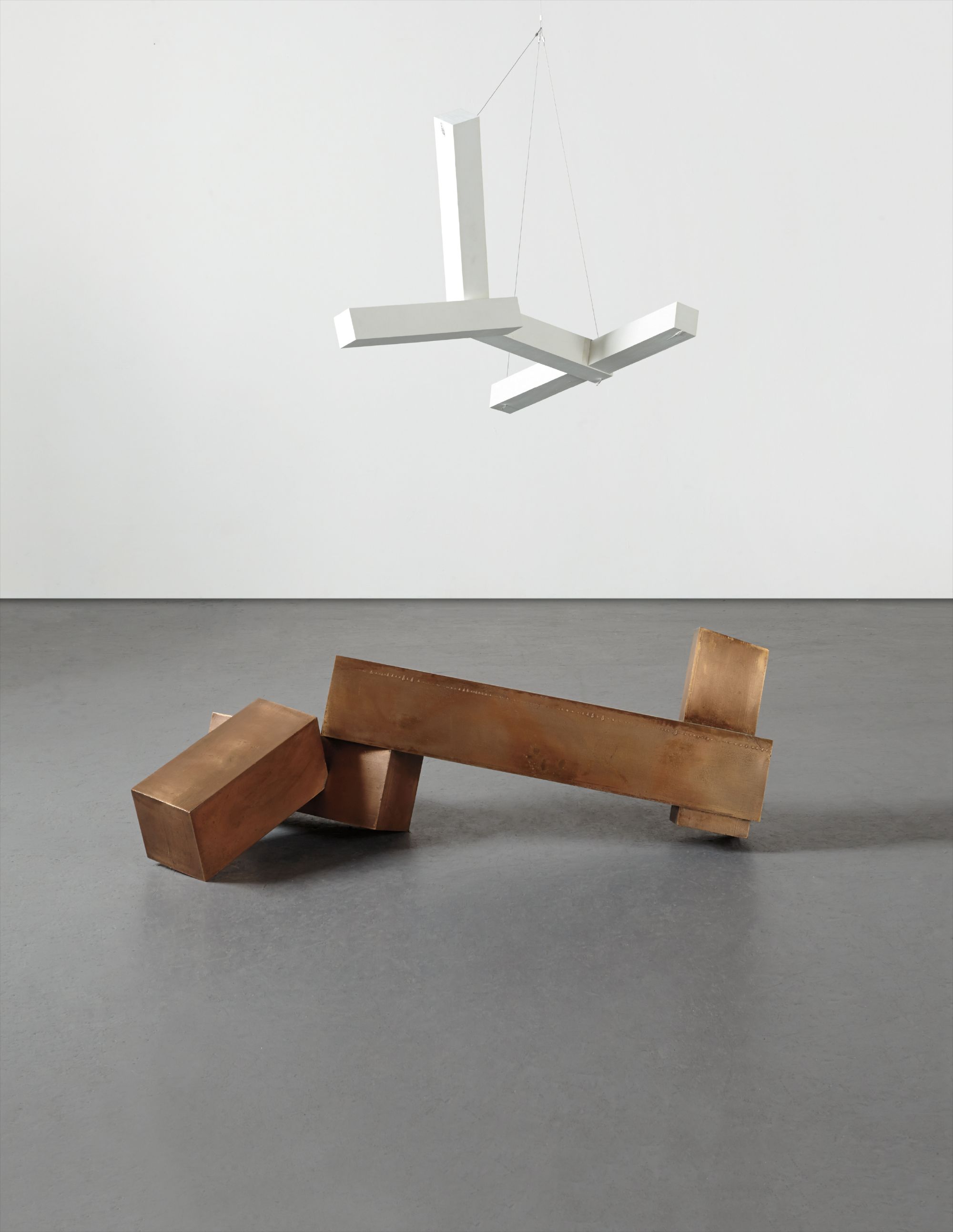 Joel Shapiro — This work is number 2 from an edition of 2 plus 1 artist's proof.