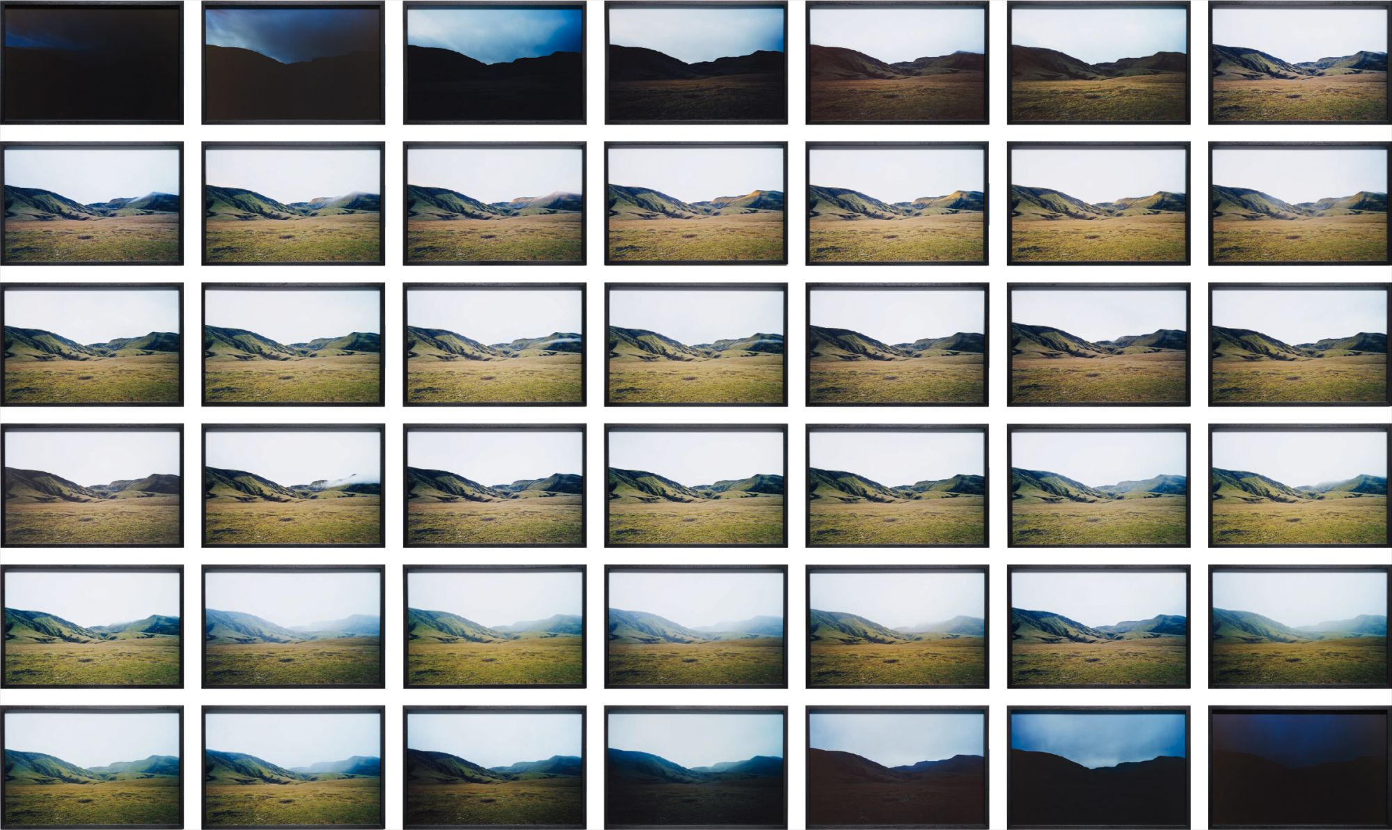 Ólafur Elíasson — The Domadalur daylight series (south)