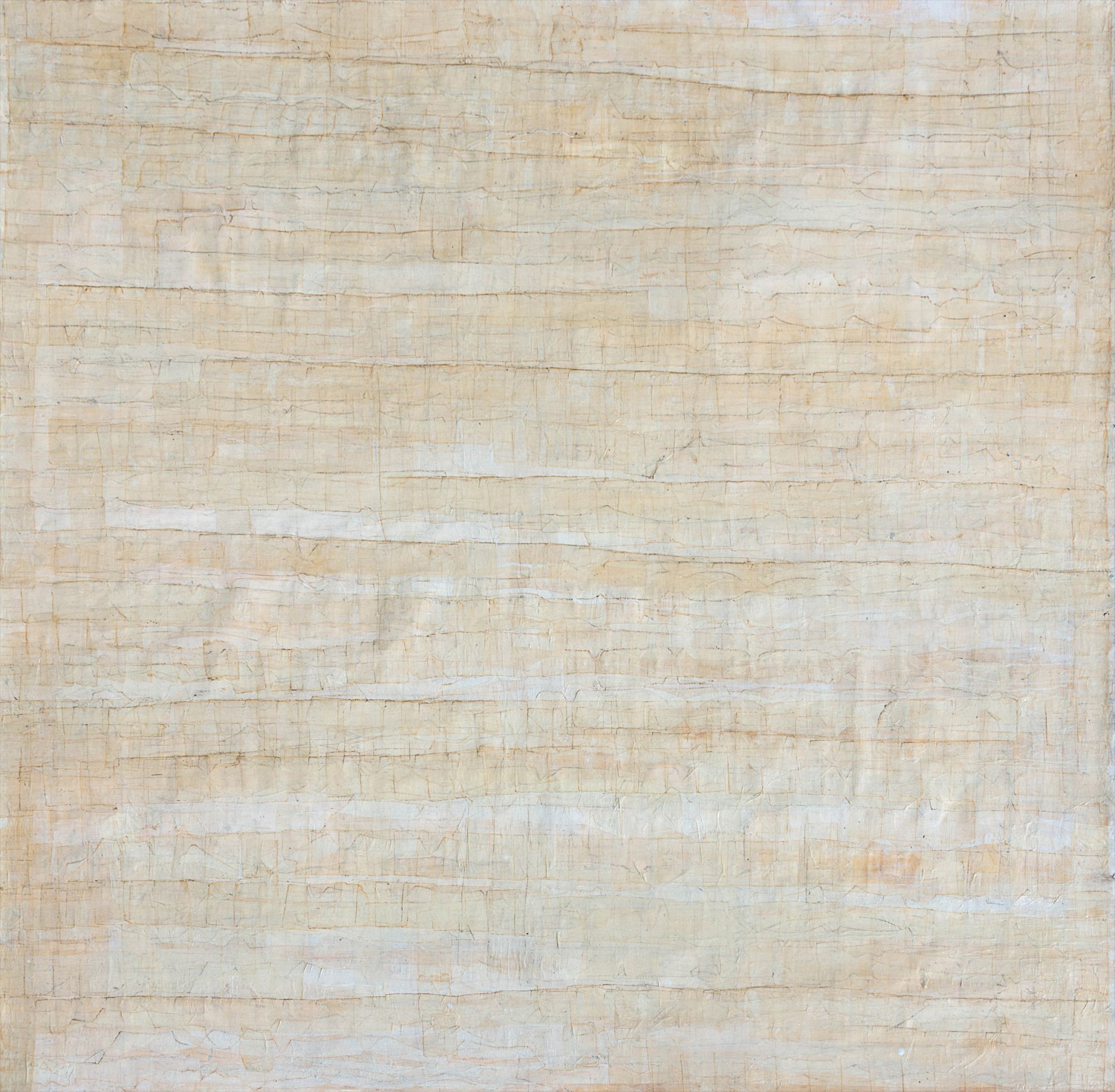 Mark Bradford — "I started working with paper right at the beginning and I just started adding different types of paper that I found in the world or that I printed myself. I realized I was building up this very dense map. Like the layers of the different cities of Rome that keep getting built on top of each other throughout history." Mark Bradford, 2012