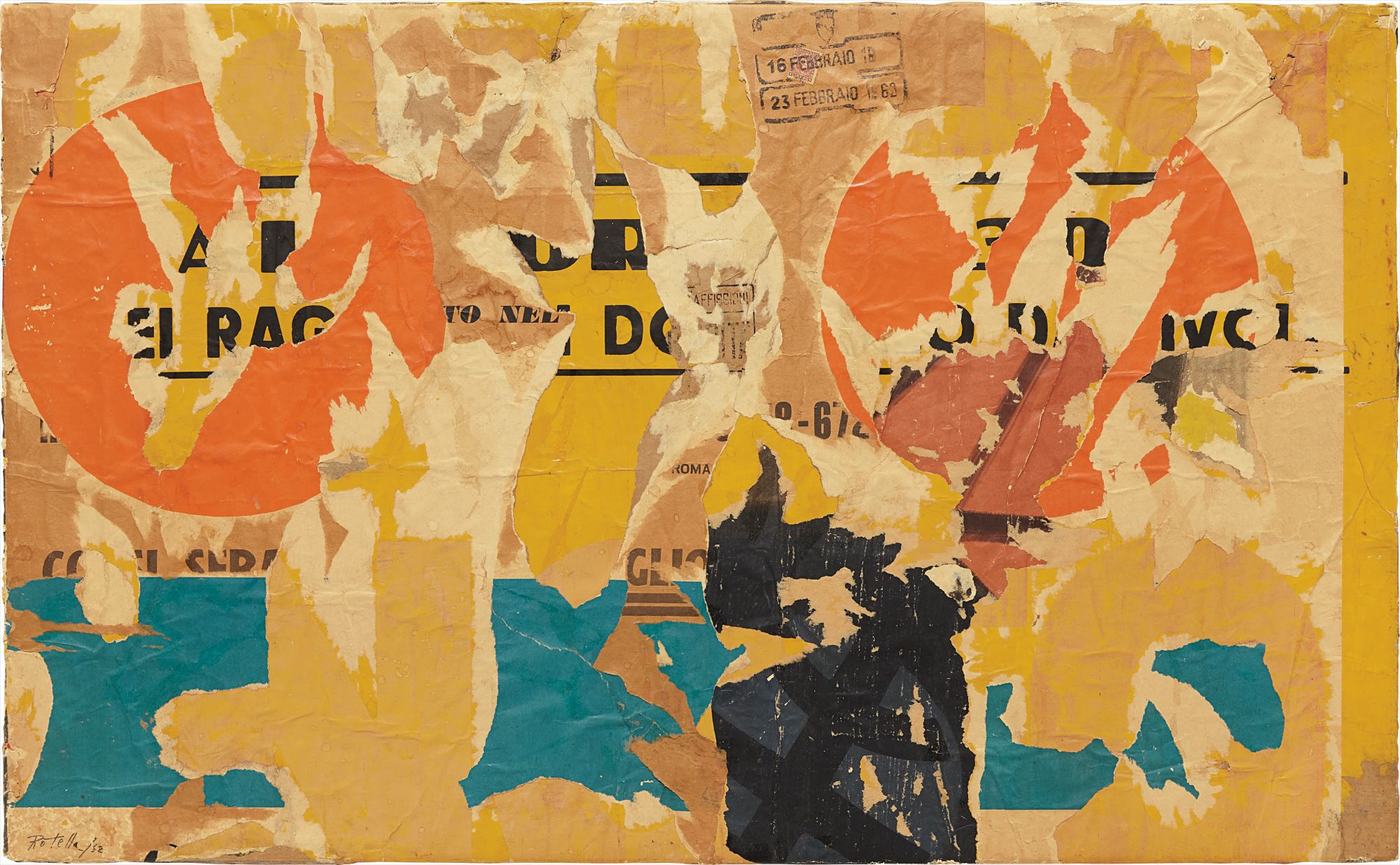 Mimmo Rotella — All’Auditorium