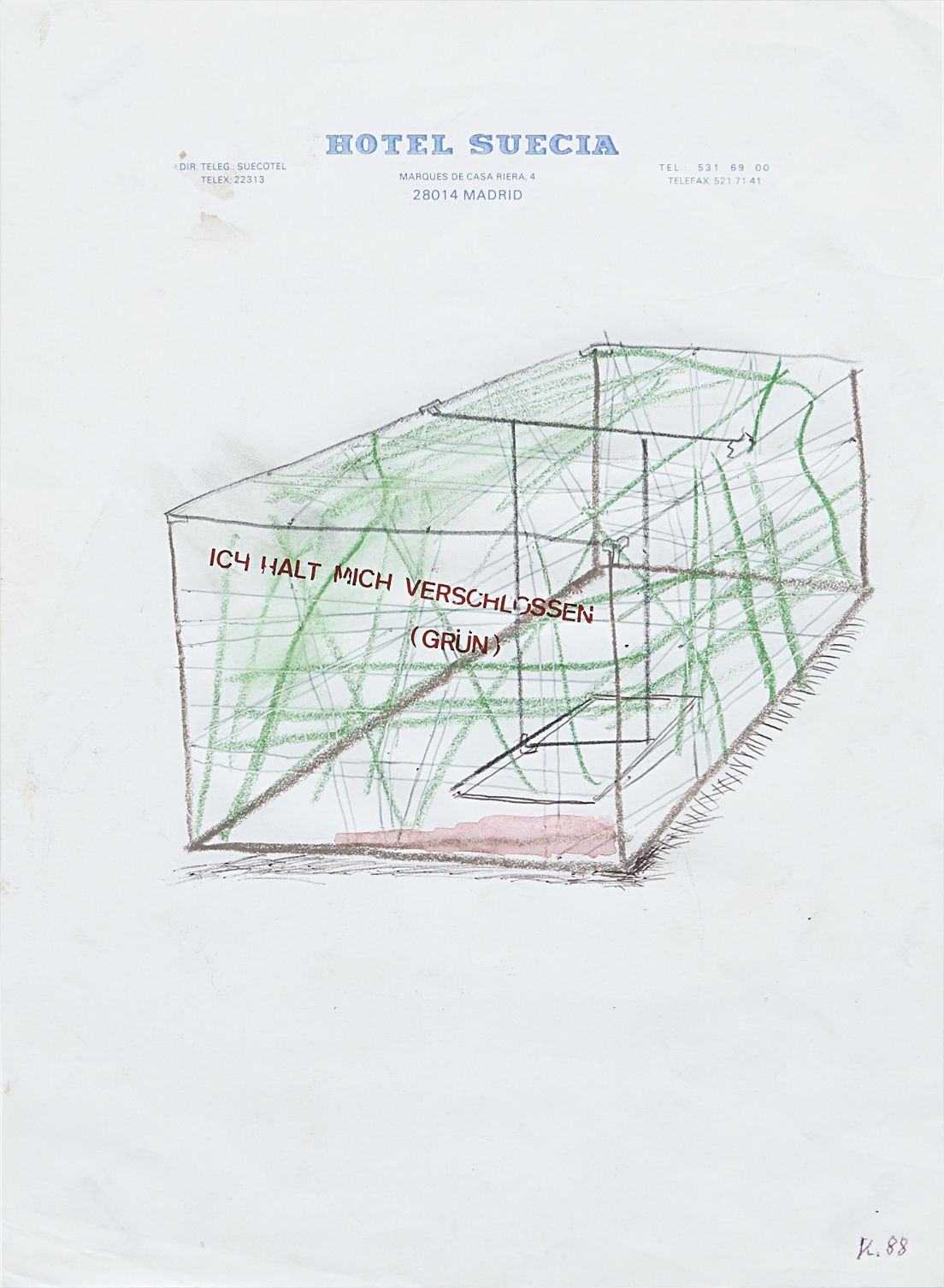 Martin Kippenberger — Ich halt mich verschlossen