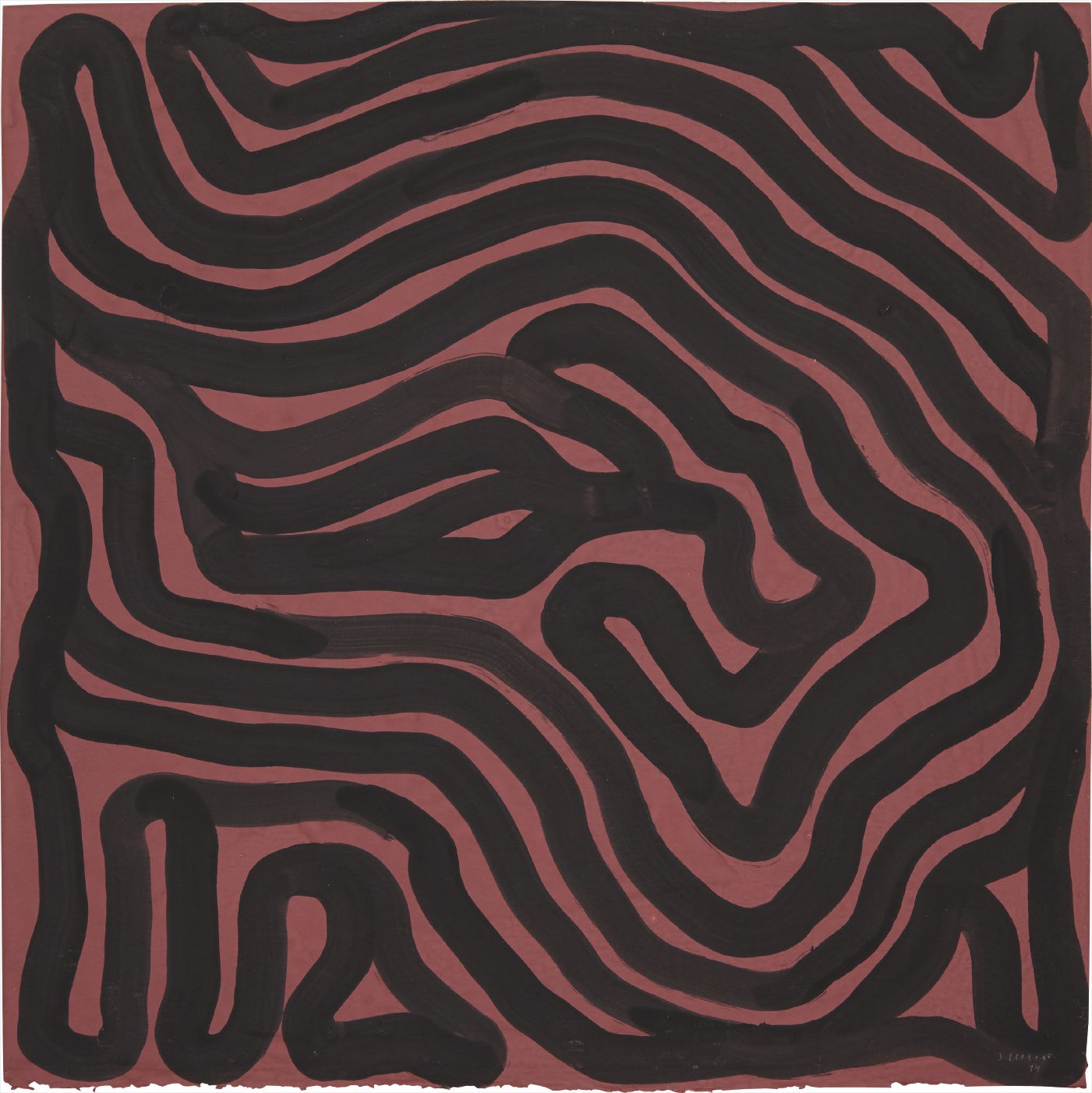 Sol LeWitt — Waving Lines