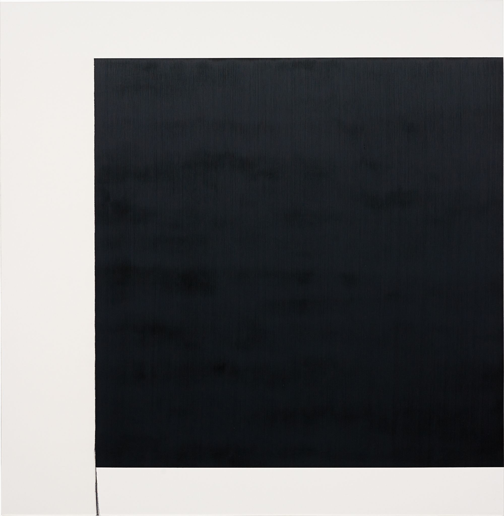 Callum Innes — Exposed Painting Paynes Grey, Black Oxide