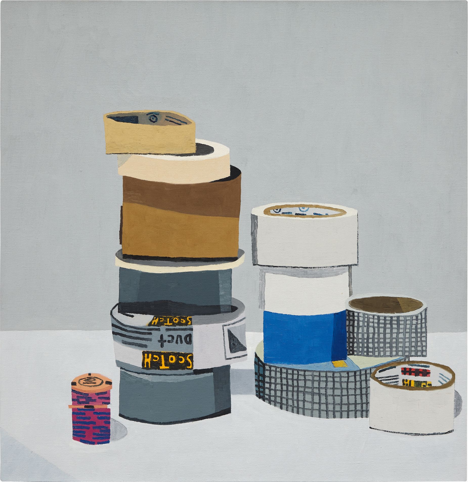 Jonas Wood — Tape Still Life