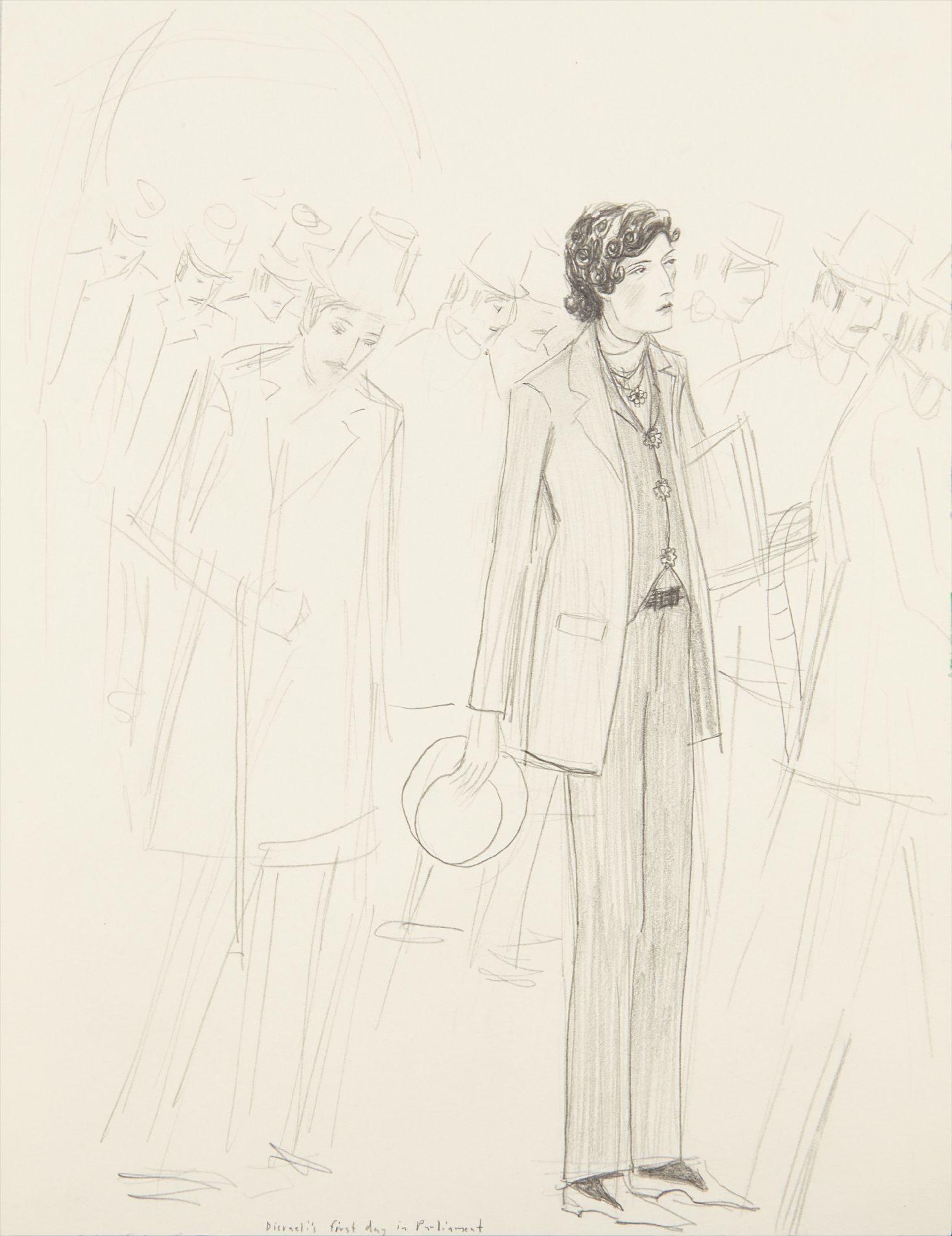 Elizabeth Peyton — Disraeli's First Day in Parliament