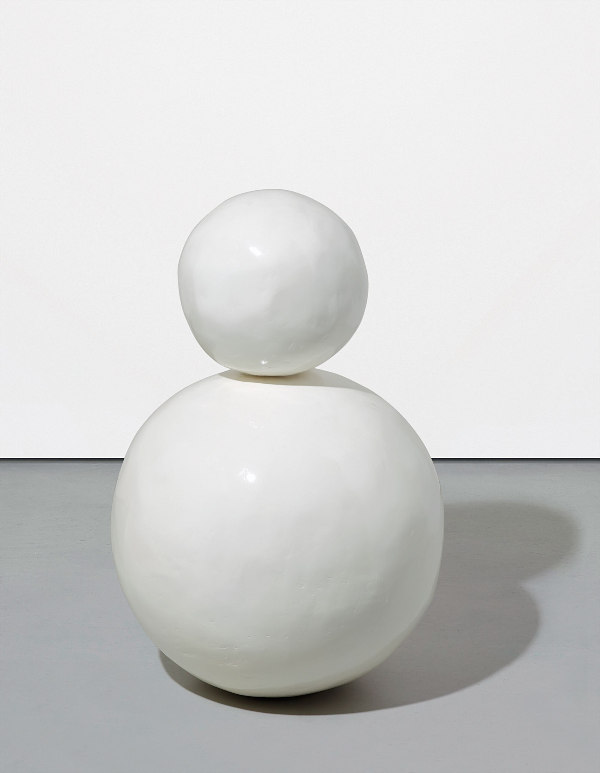 Gary Hume — Baby Snowman (white)