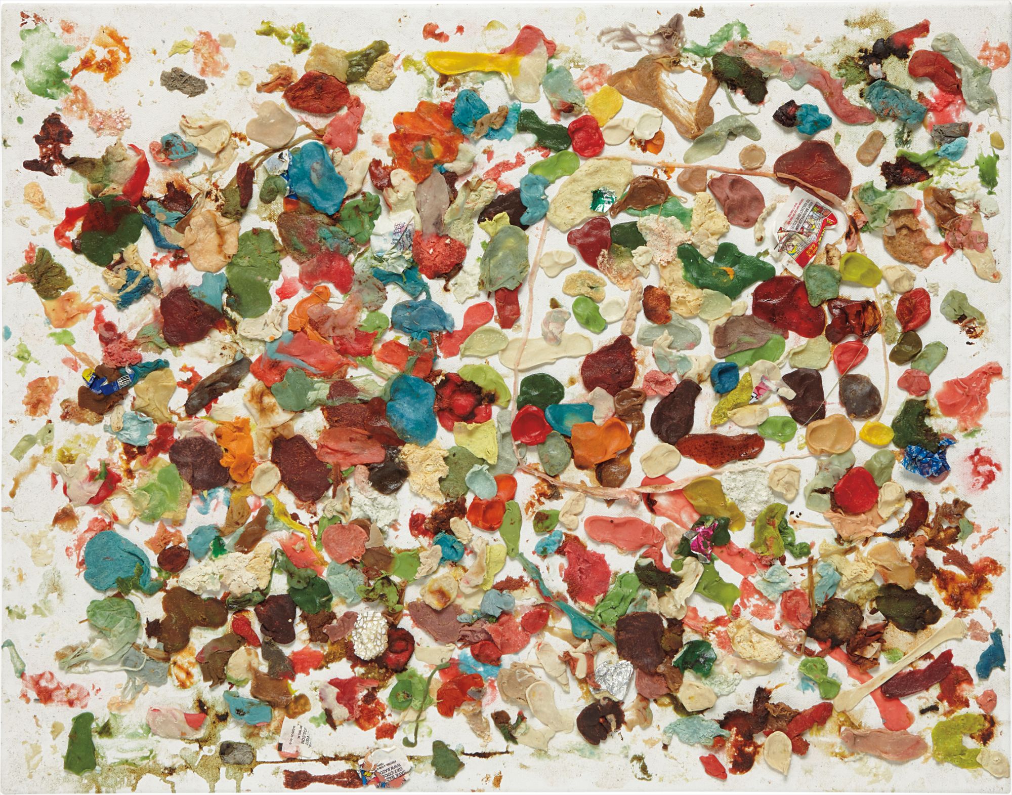 Dan Colen — Cocksuckers, Blews, Mews, Pews, & Stews