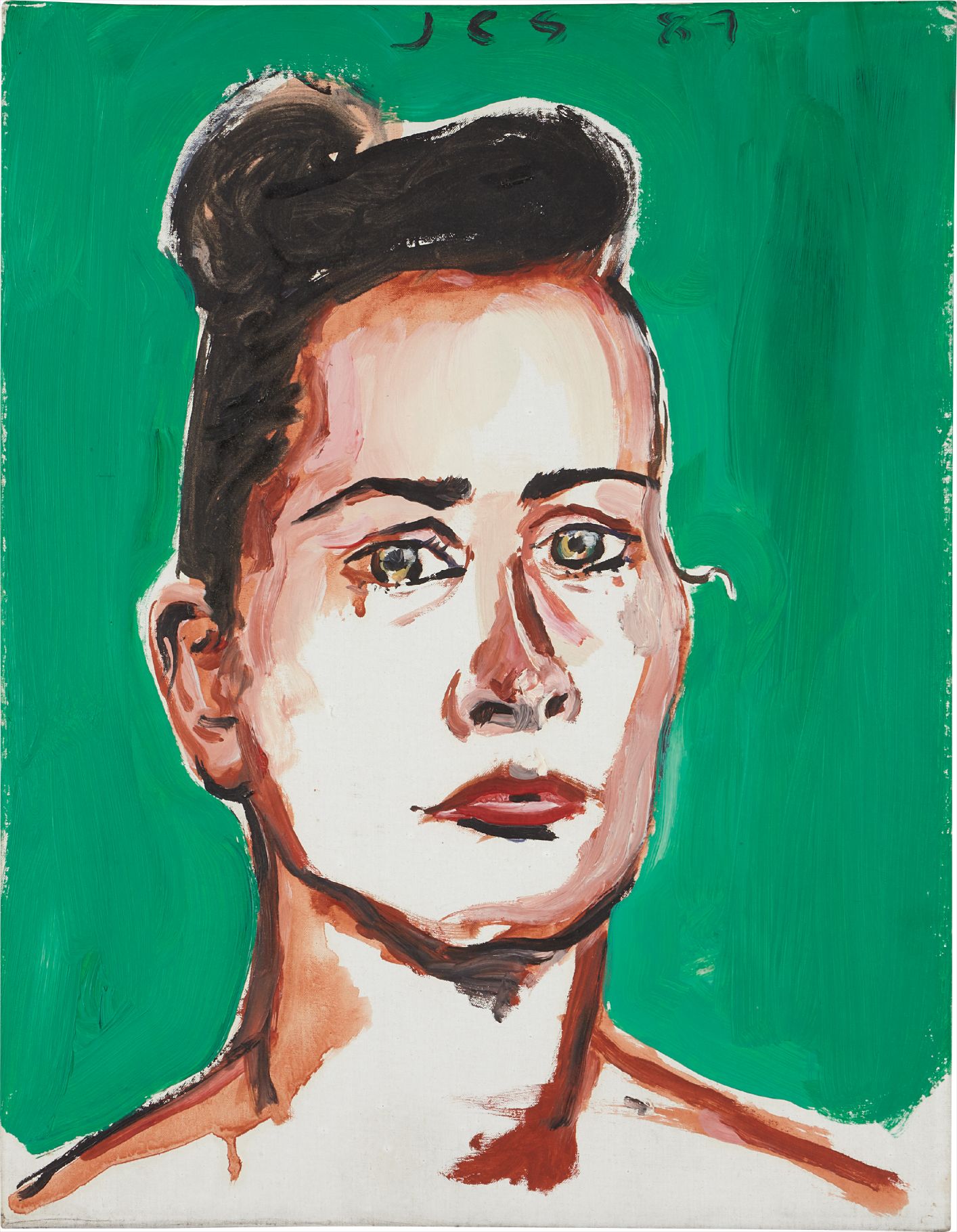 Julian Schnabel — Portrait of Pat Hearn