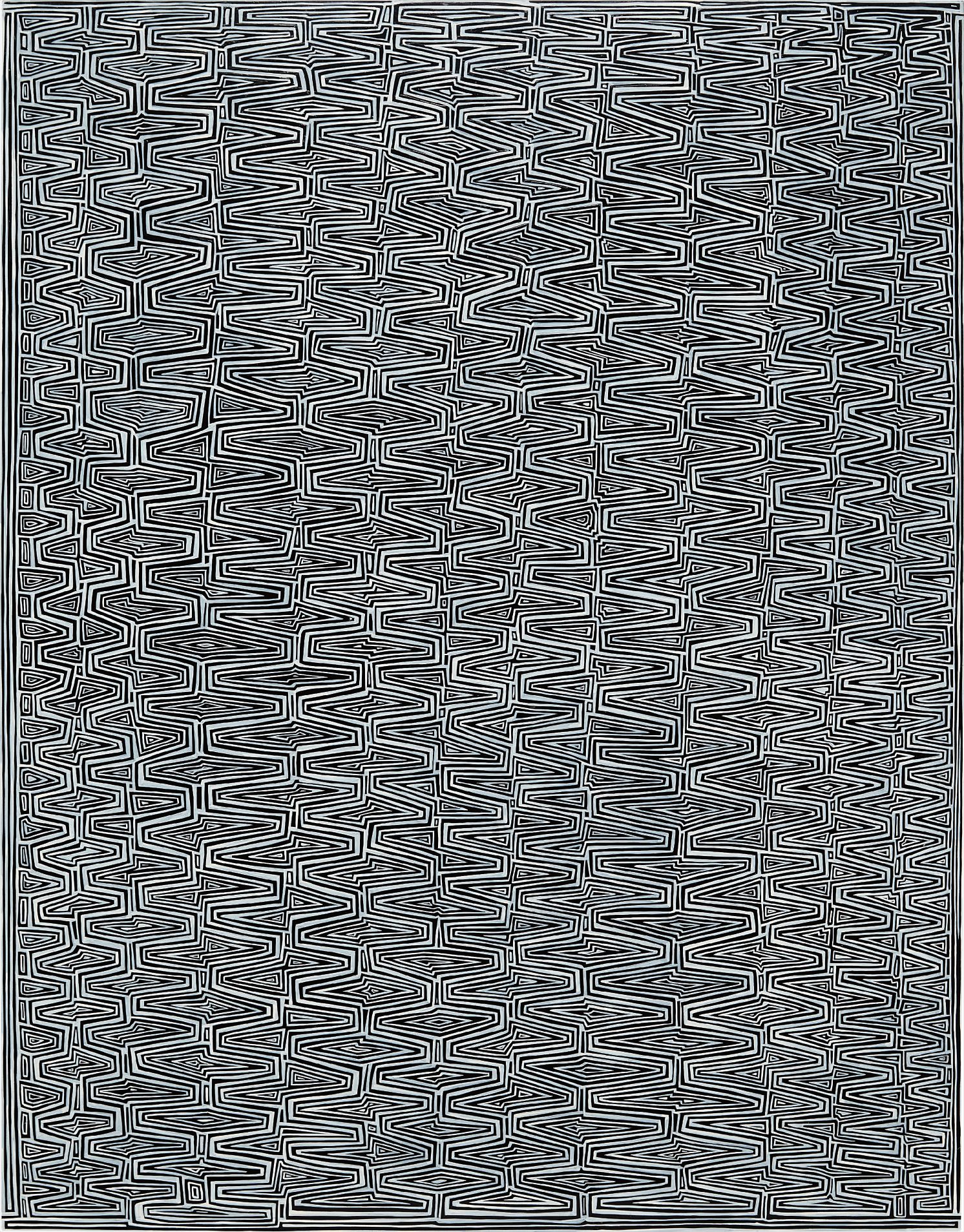 James Siena — Coffered Perforated Combs