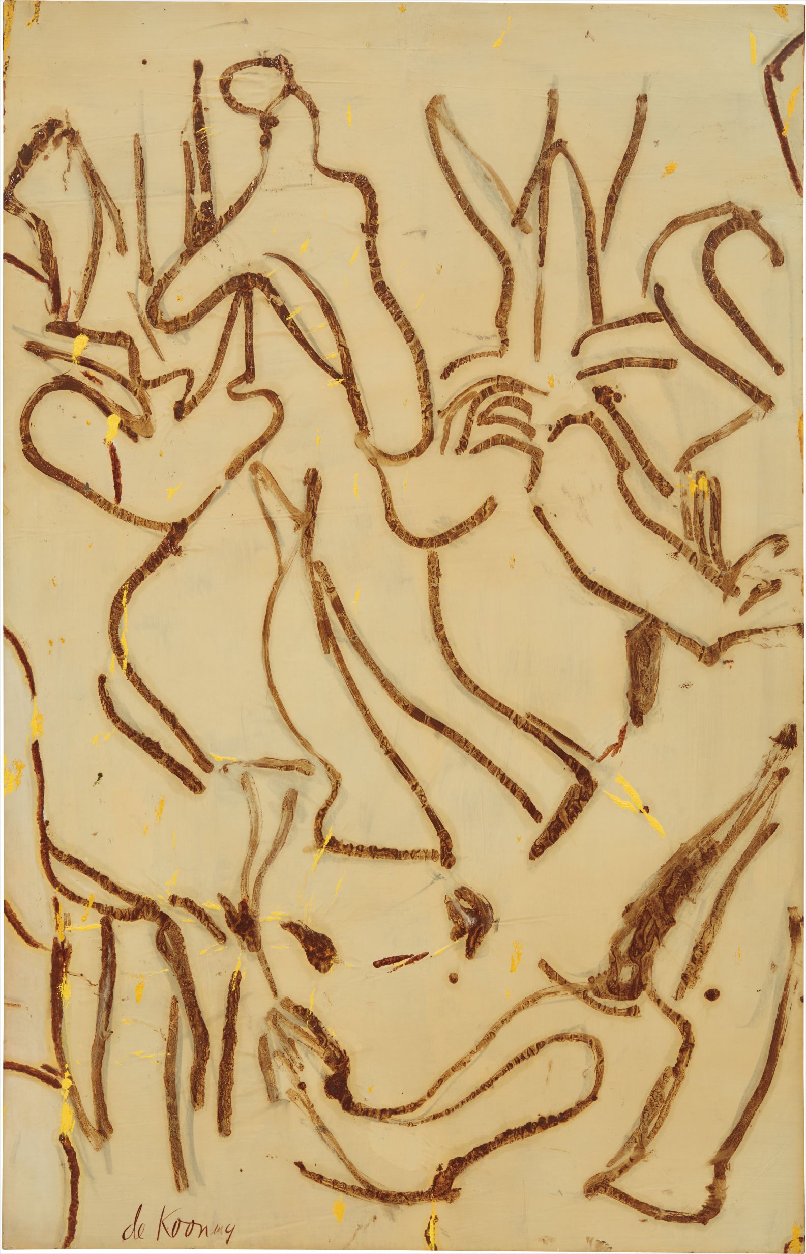 Willem de Kooning — “I’m not interested in 'abstracting' or taking things out or reducing painting to design, form, line, and color. I paint this way because I can keep putting more things in it—drama, anger, pain, love, a figure, a horse, my ideas about space. Through your eyes it again becomes an emotion or idea” Willem de Kooning