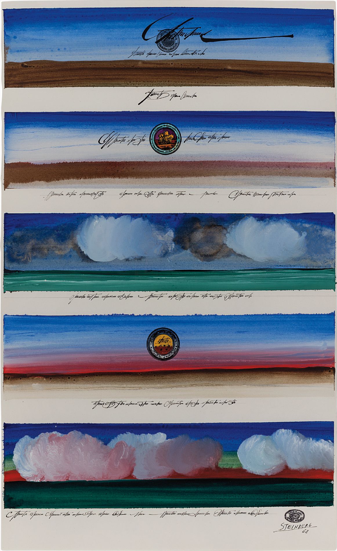 Saul Steinberg — Certified Landscapes