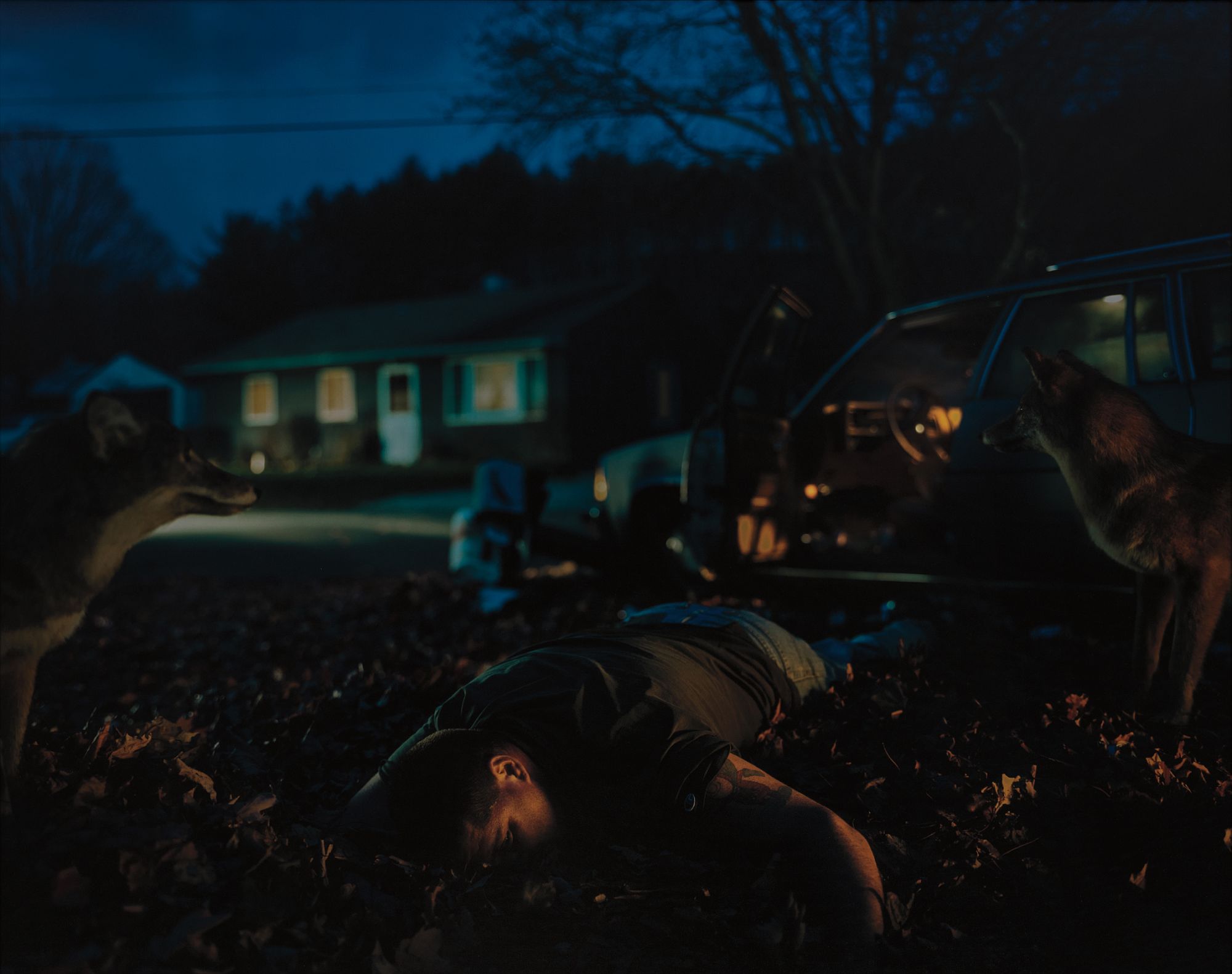 Gregory Crewdson — laser direct color coupler print mounted on Sintra