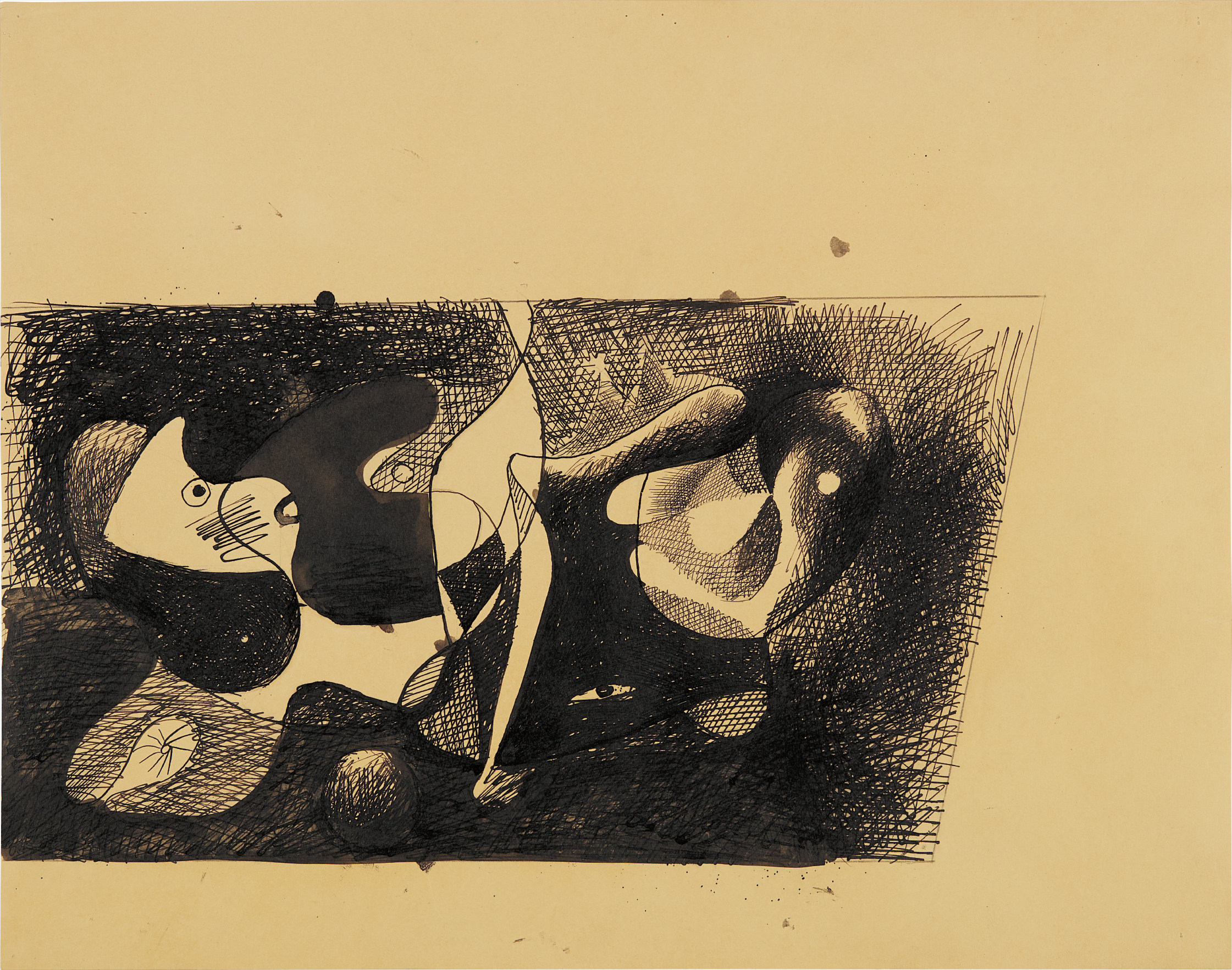 Arshile Gorky — Study for Nighttime, Enigma and Nostalgia
