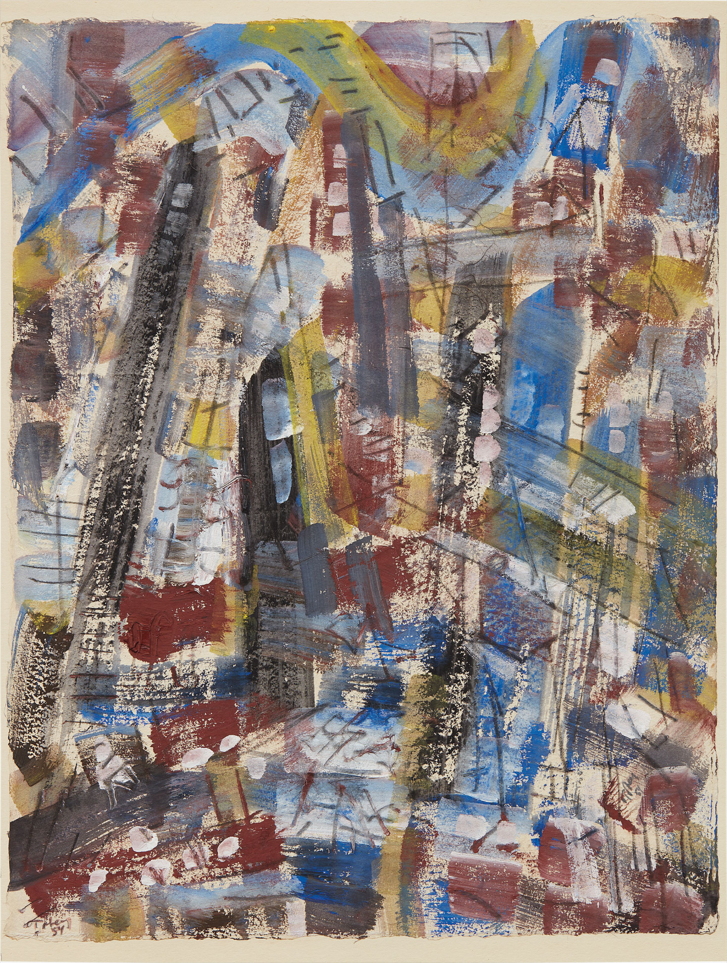 Mark Tobey — New York IV