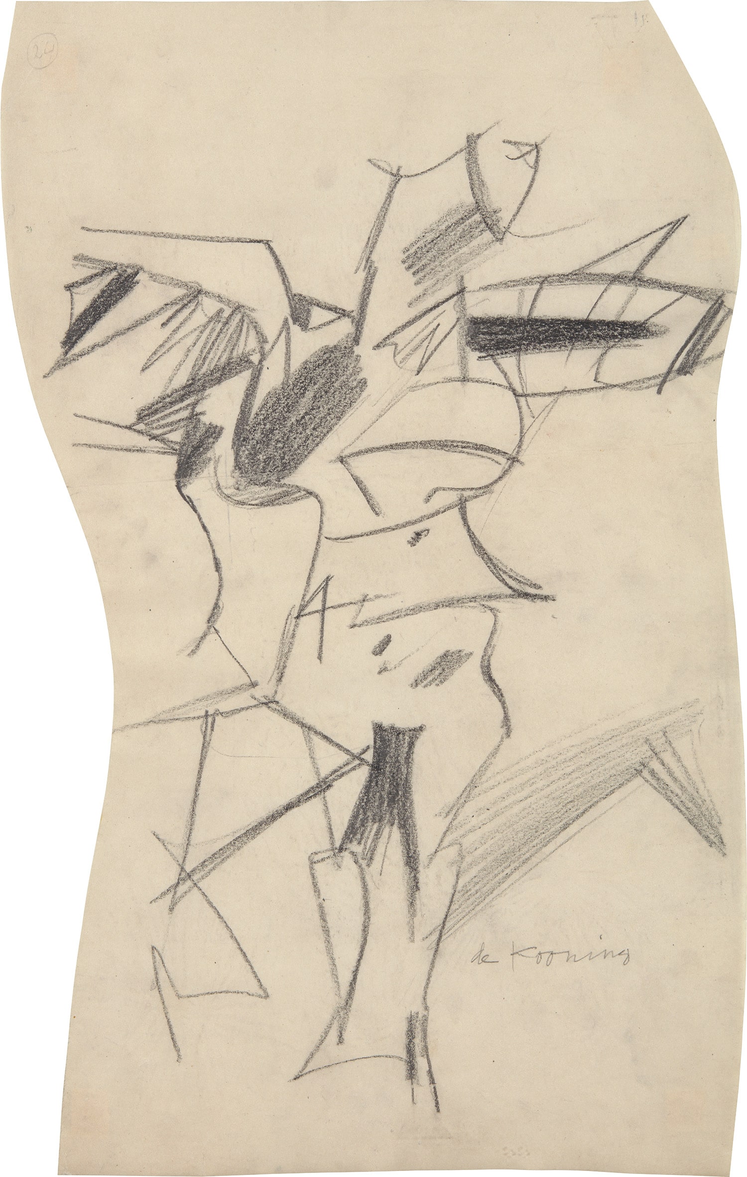 Willem de Kooning — Study for a Woman