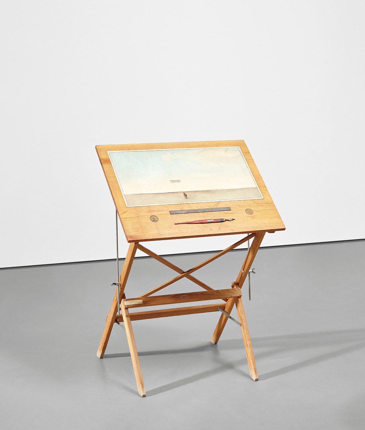 Saul Steinberg — The Real Table