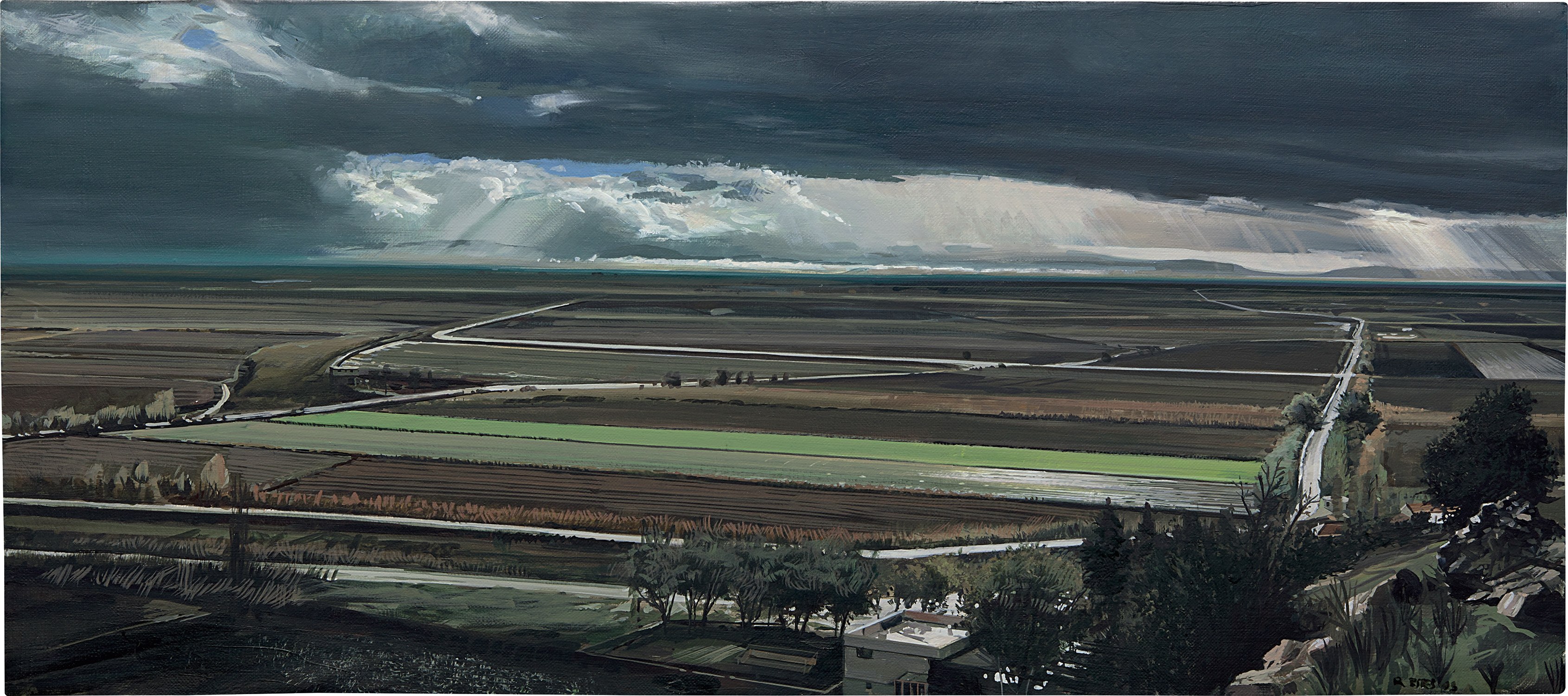 Richard Estes — Turkey Landscape