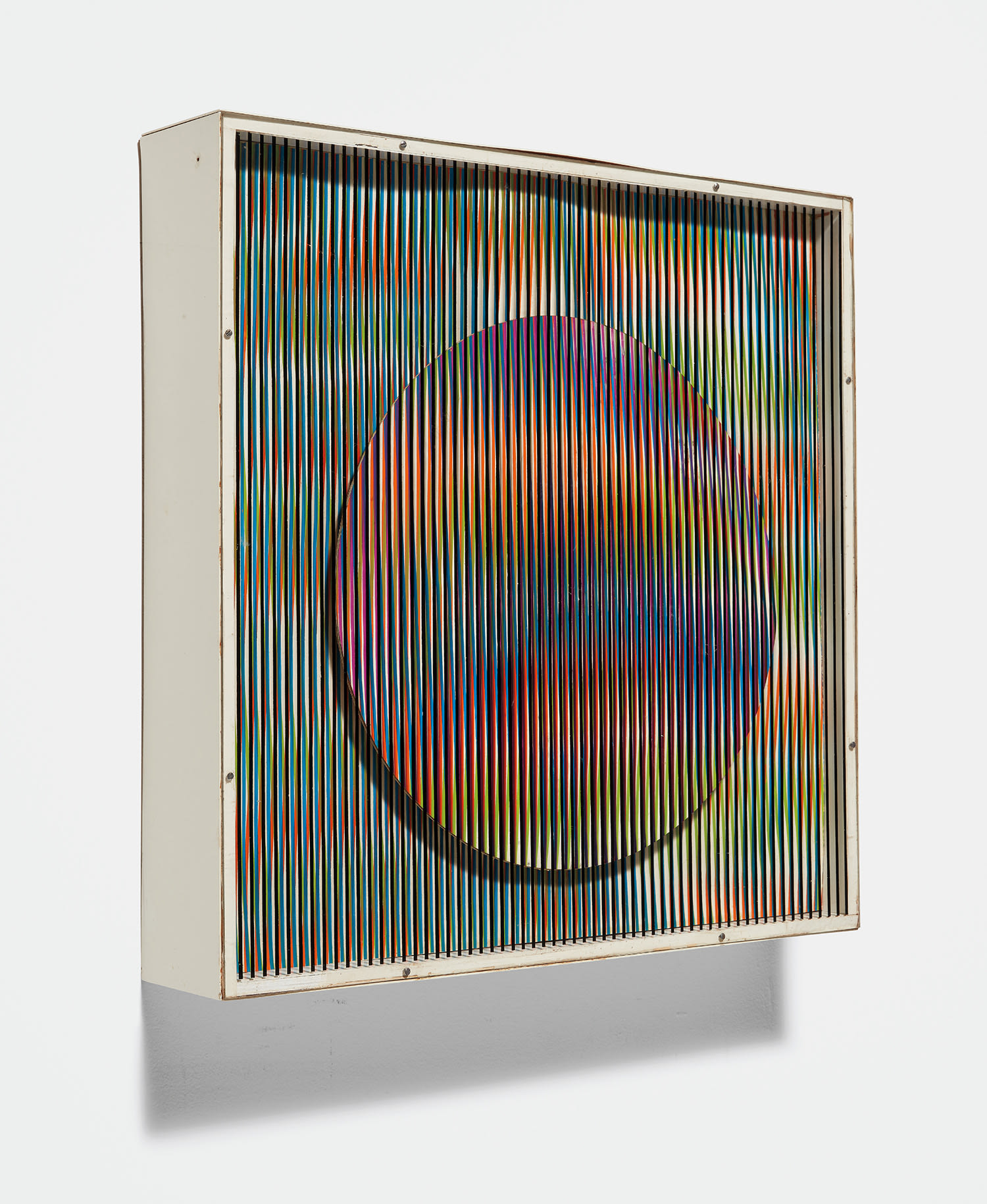 Carlos Cruz-Diez — Chromointerférence Mécanique