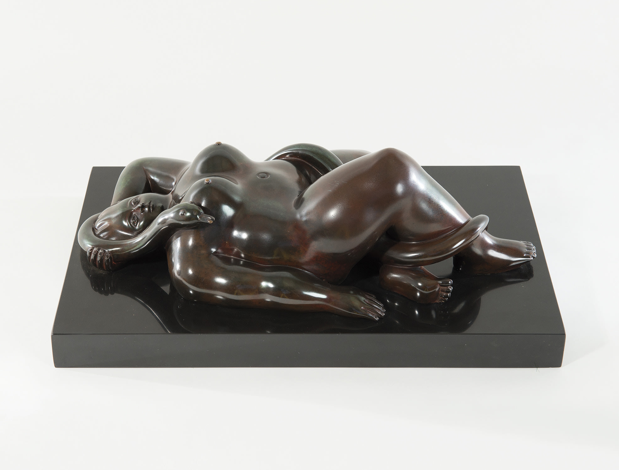 Fernando Botero — Woman with Serpent