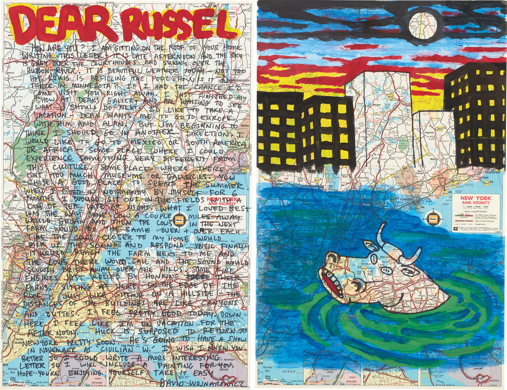 David Wojnarowicz — Dear Russell