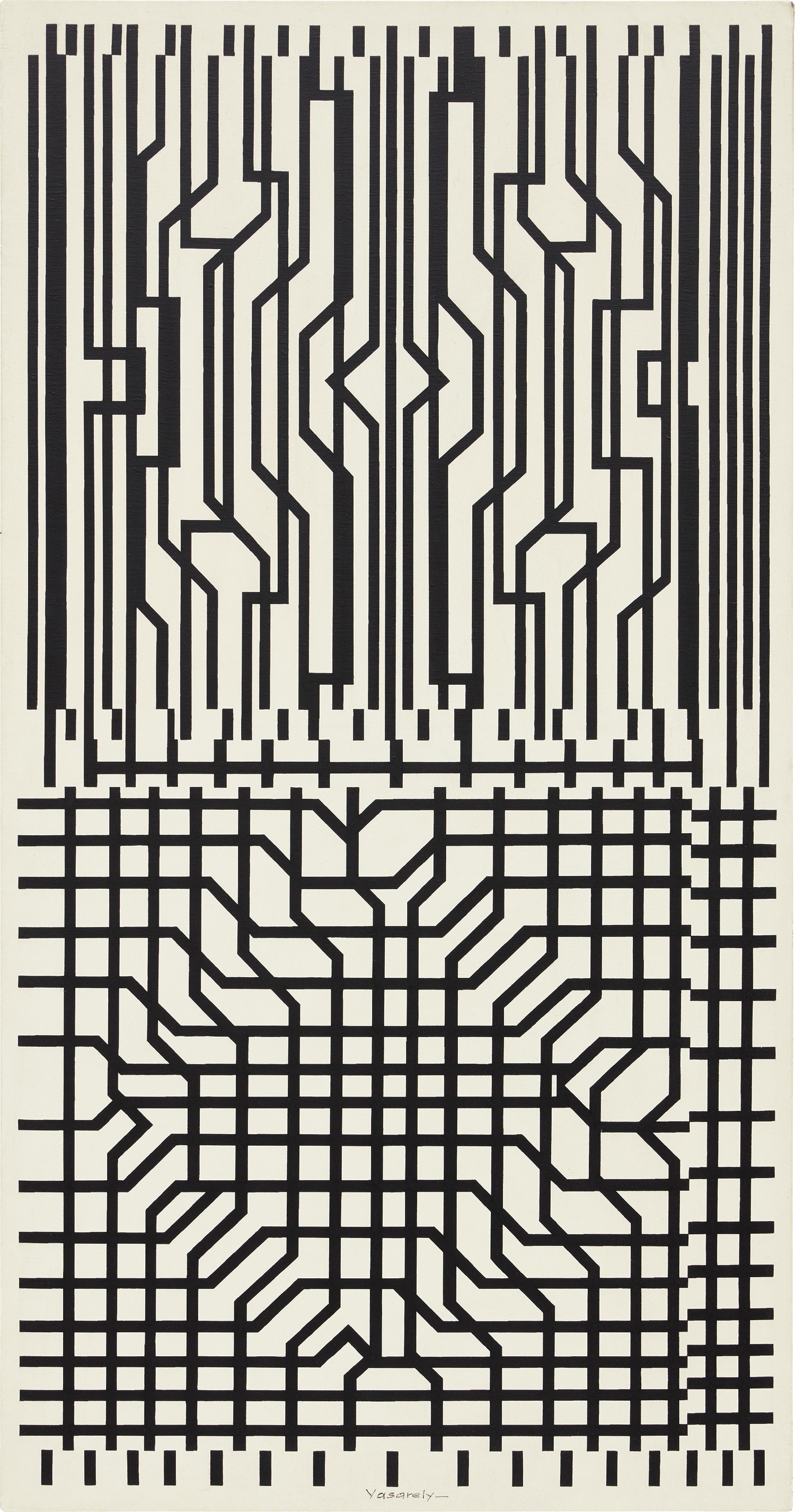 Victor Vasarely — Grilles II