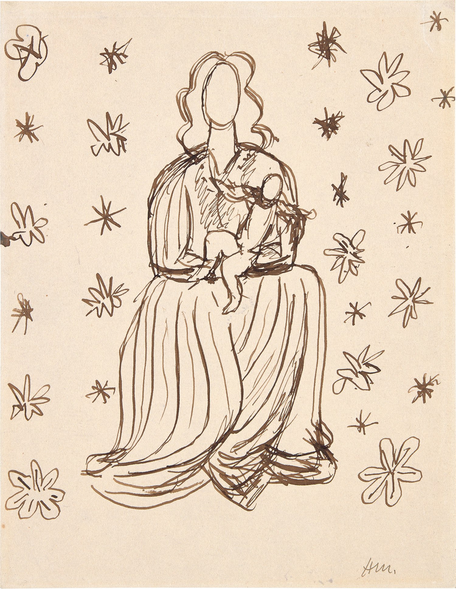 Henri Matisse — Vierge à l'enfant
