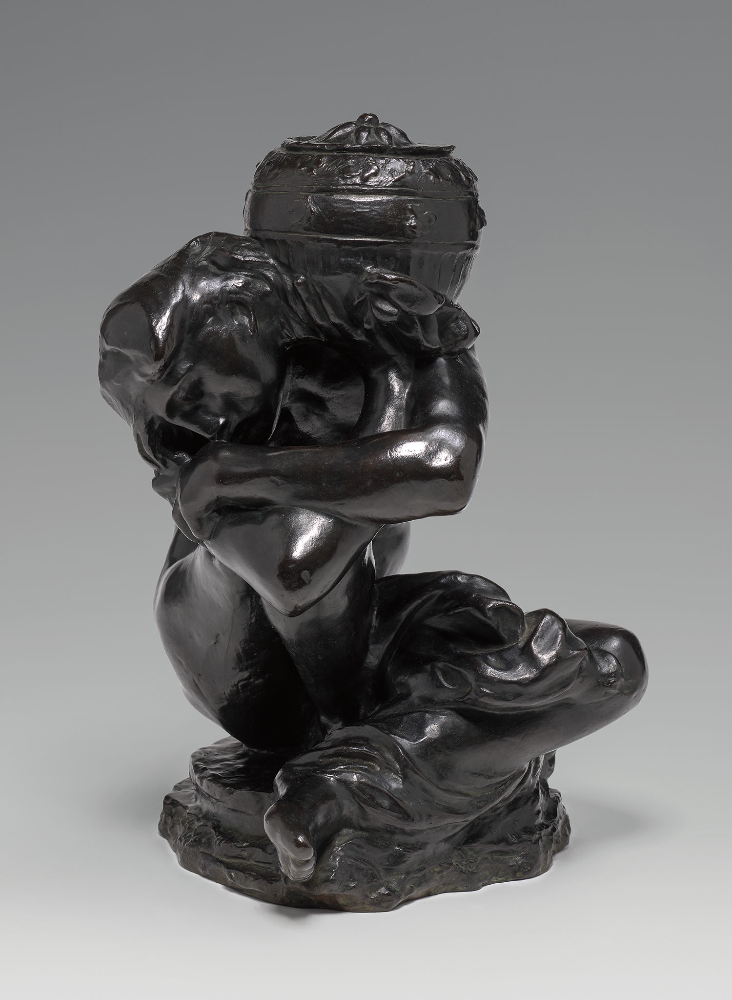 Auguste Rodin — Cariatide à l’Urne, taille originale dite aussi petit modèle