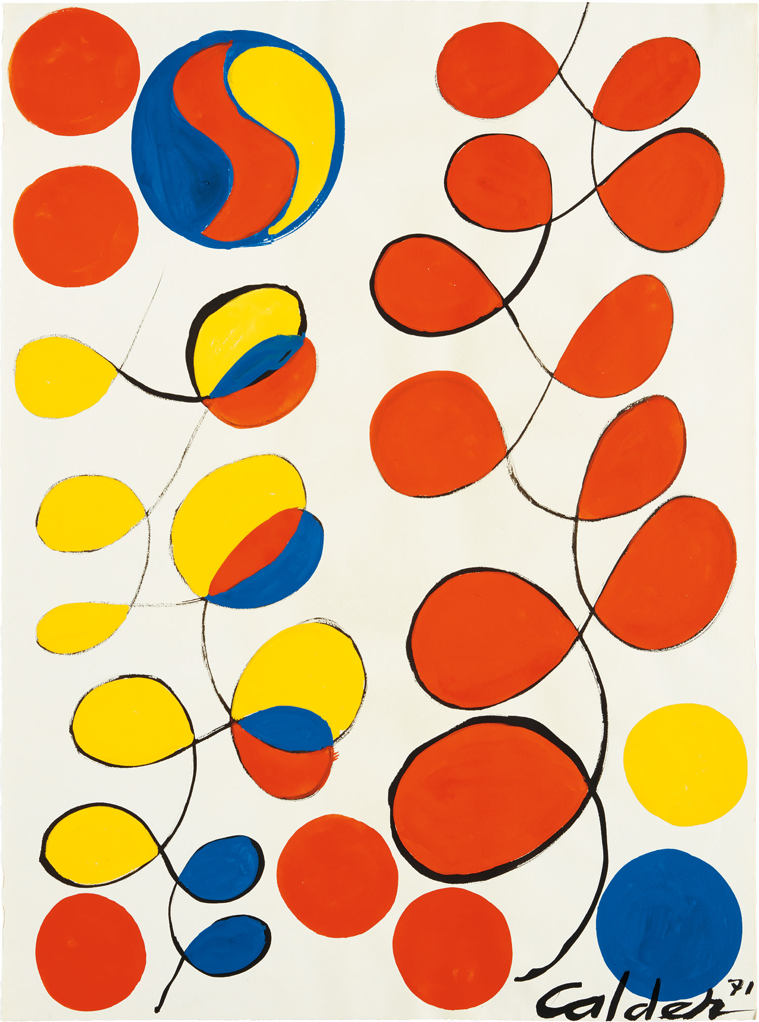 Alexander Calder — Six, Five, Nine