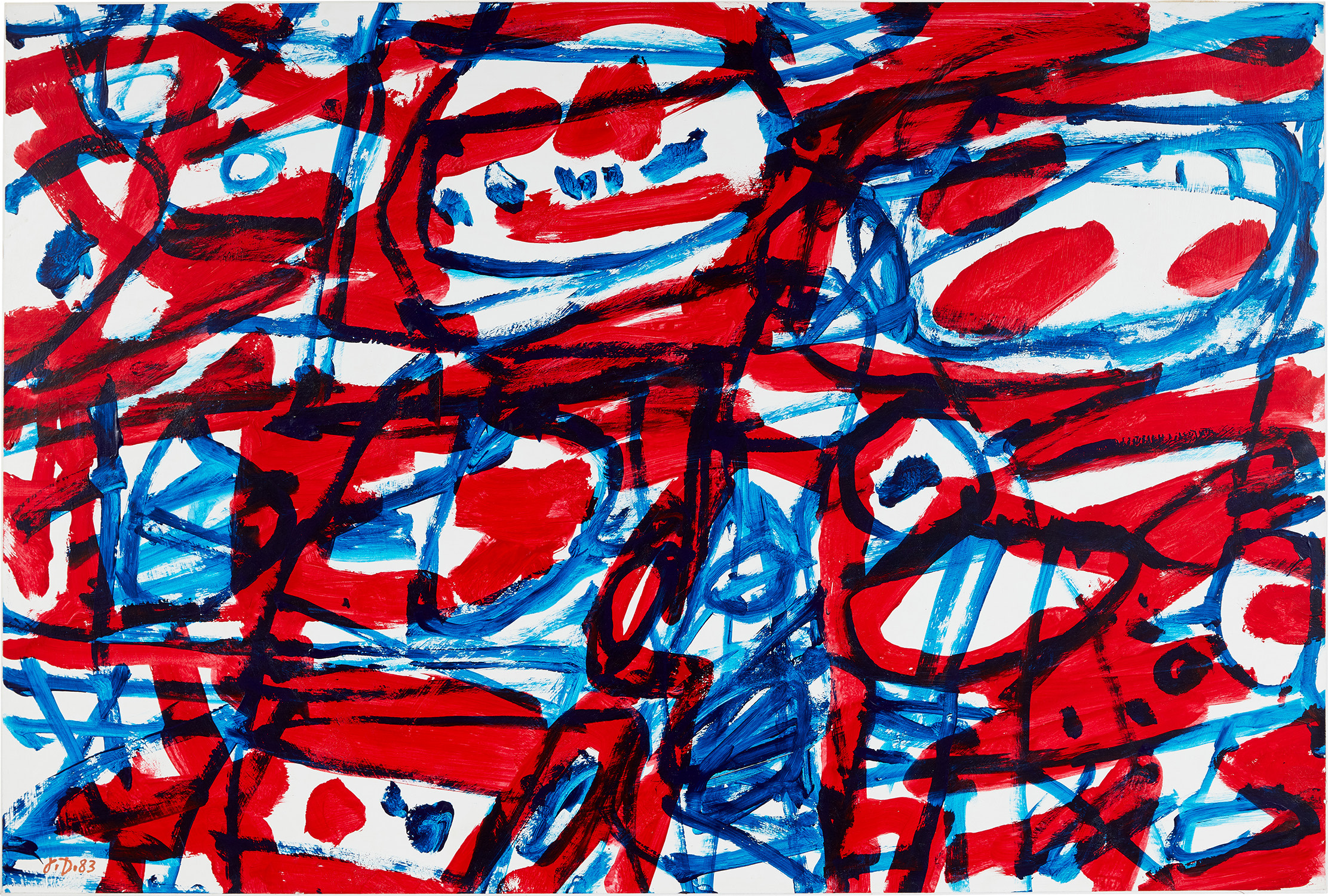 Jean Dubuffet — Mire G 67 (Boléro)