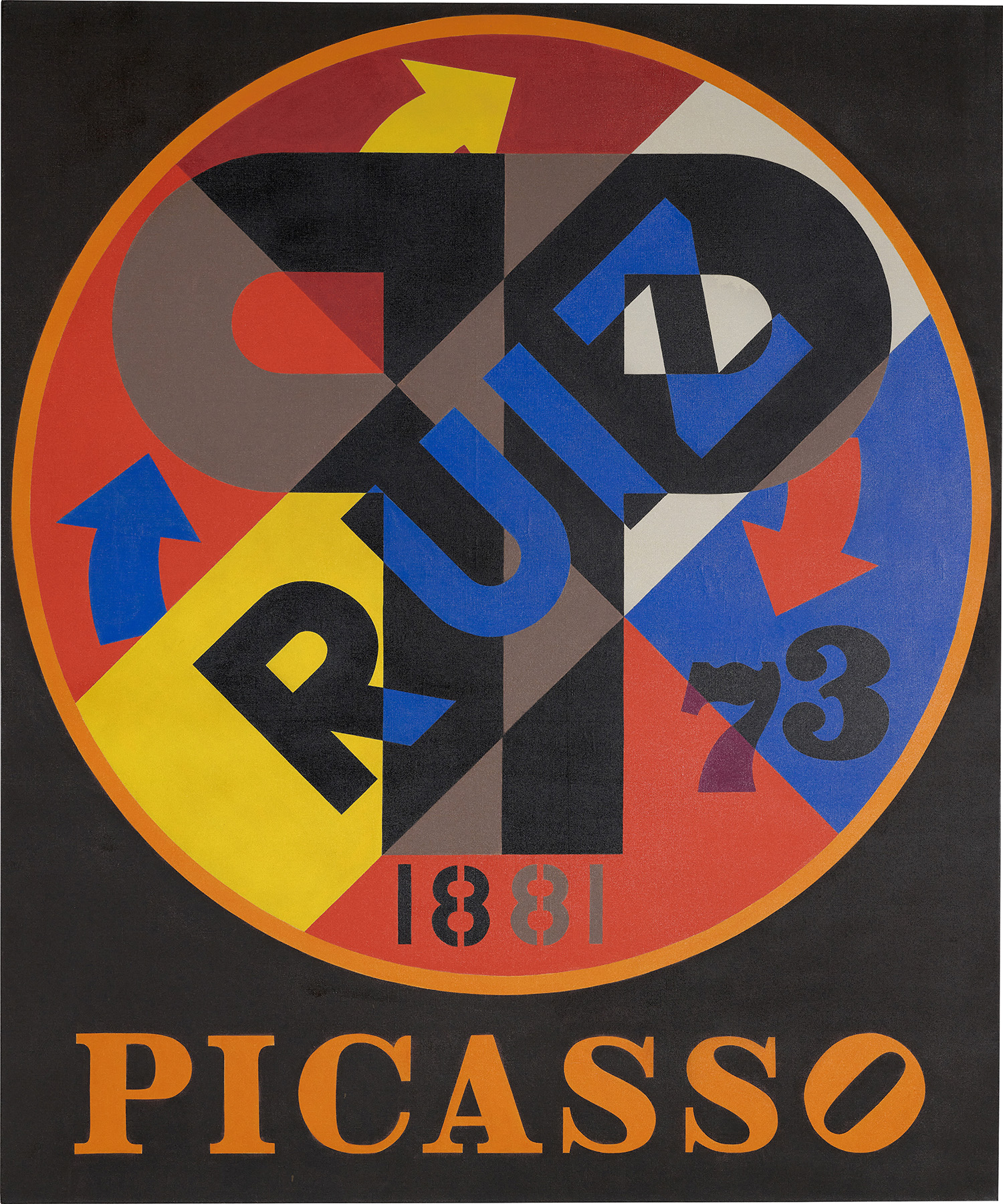 Robert Indiana — Picasso