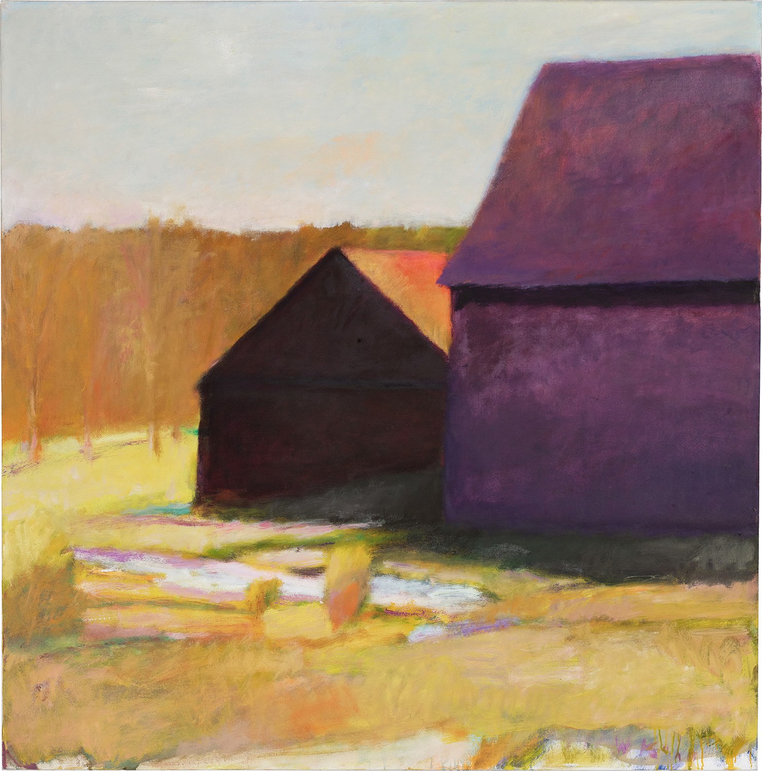 Wolf Kahn — Adams Barn