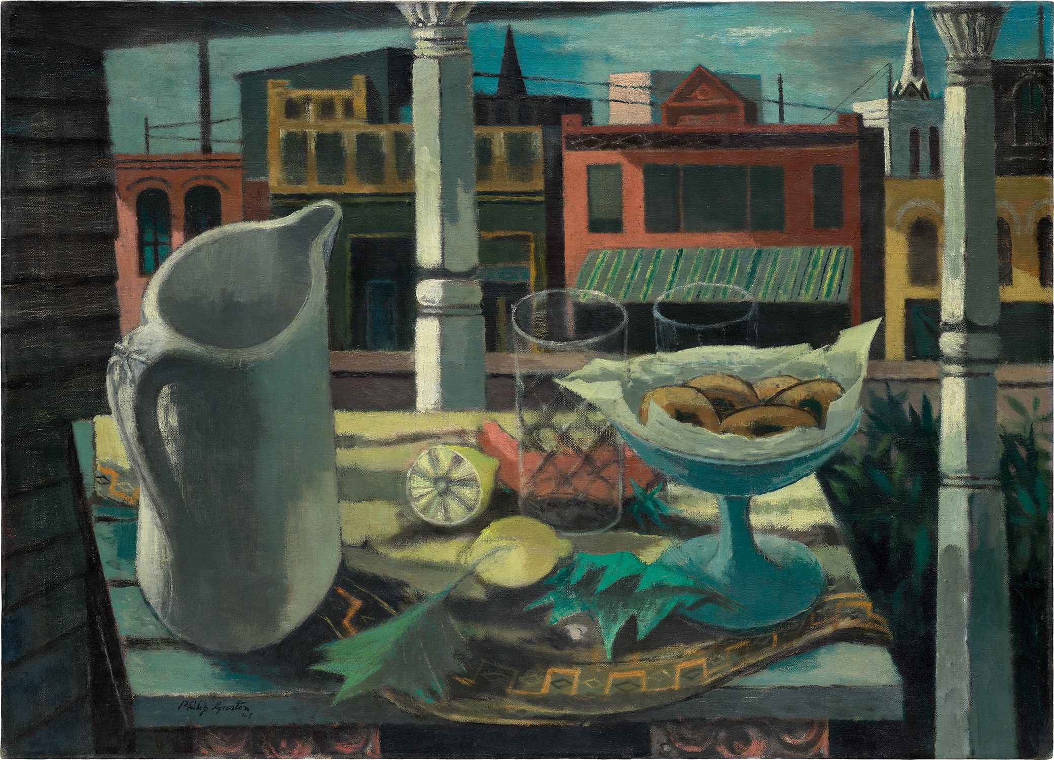Philip Guston — Lemonade and Doughnuts